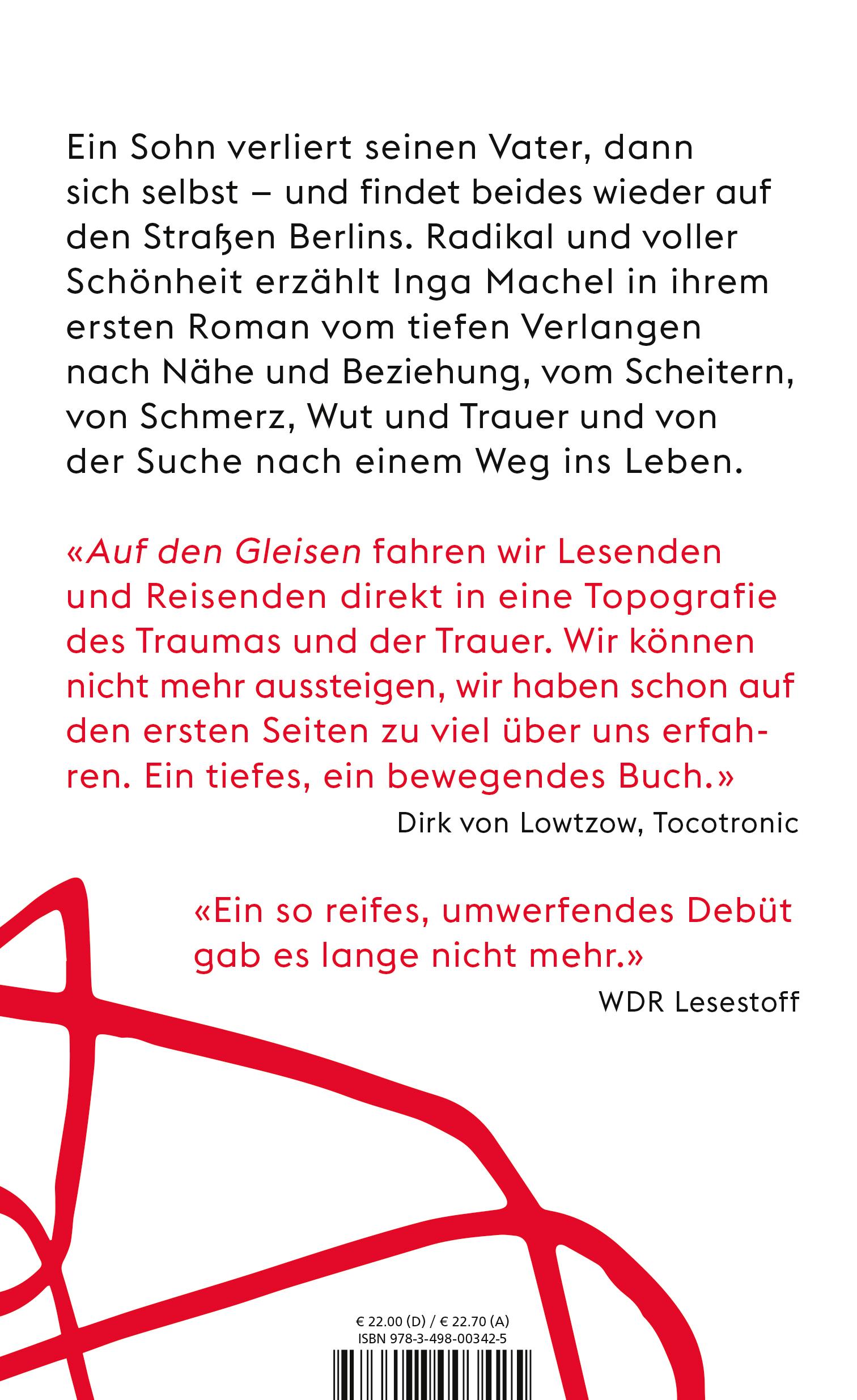 Rückseitencover Auf den Gleisen