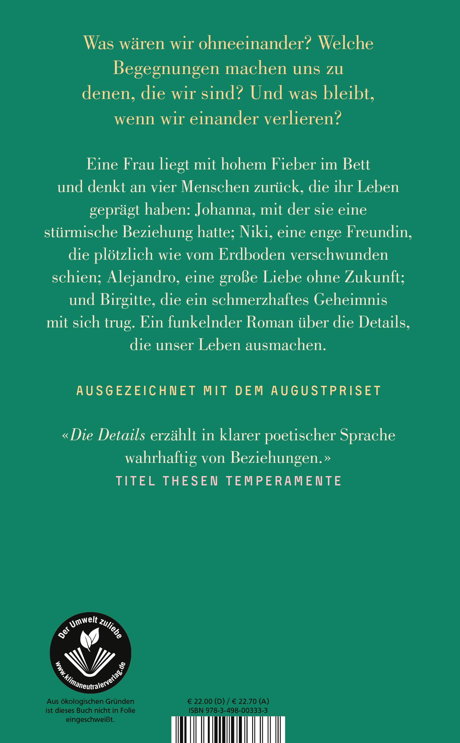 Rückseitencover Die Details