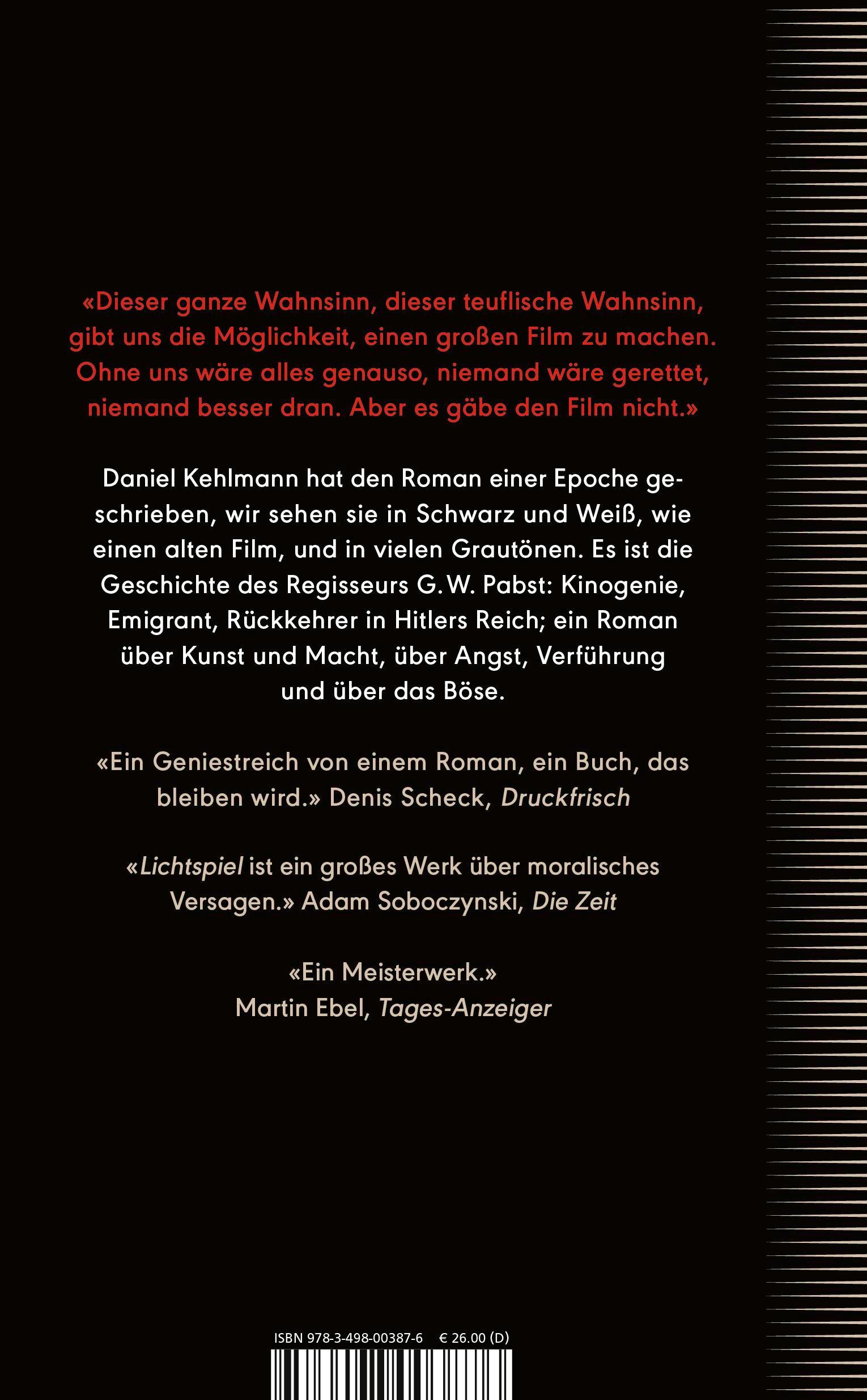 Rückseitencover Lichtspiel