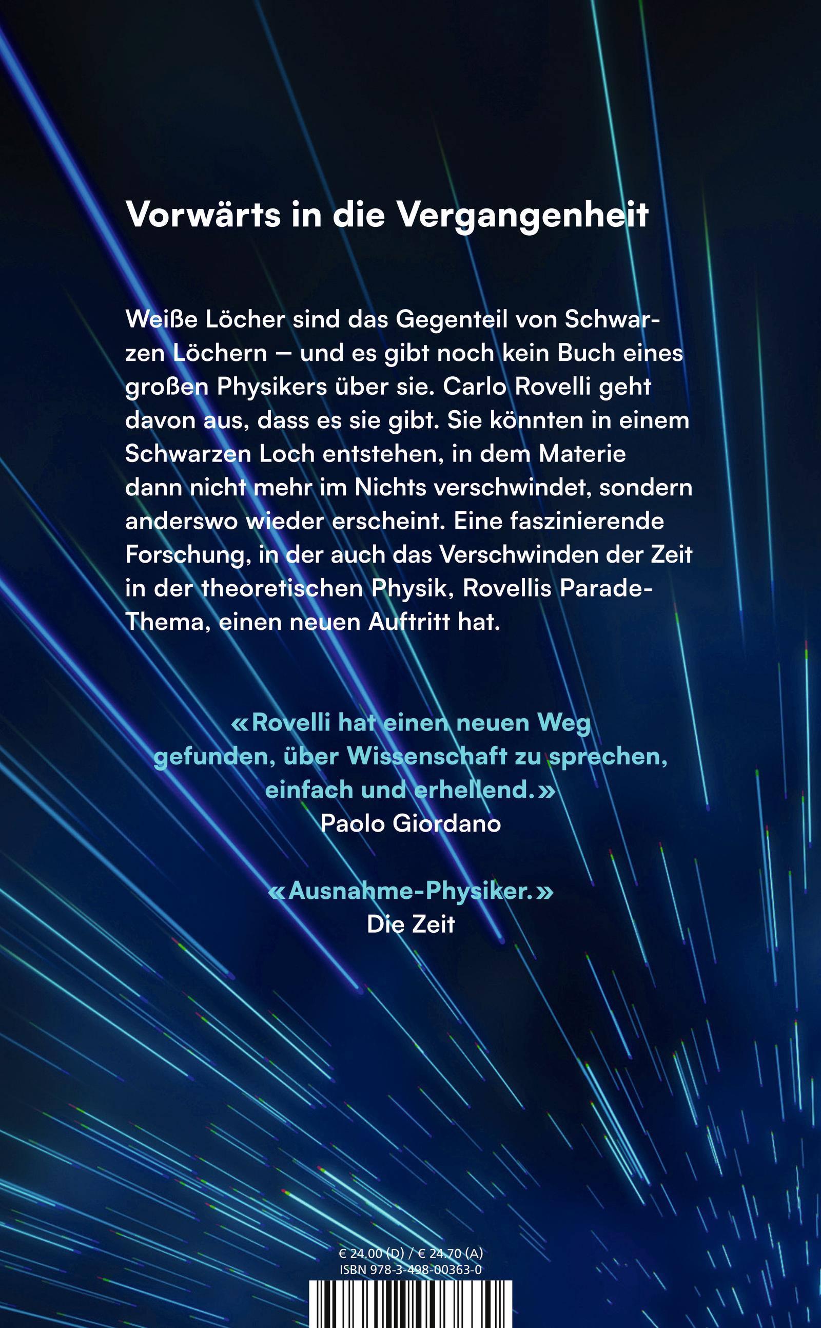 Rückseitencover Weiße Löcher