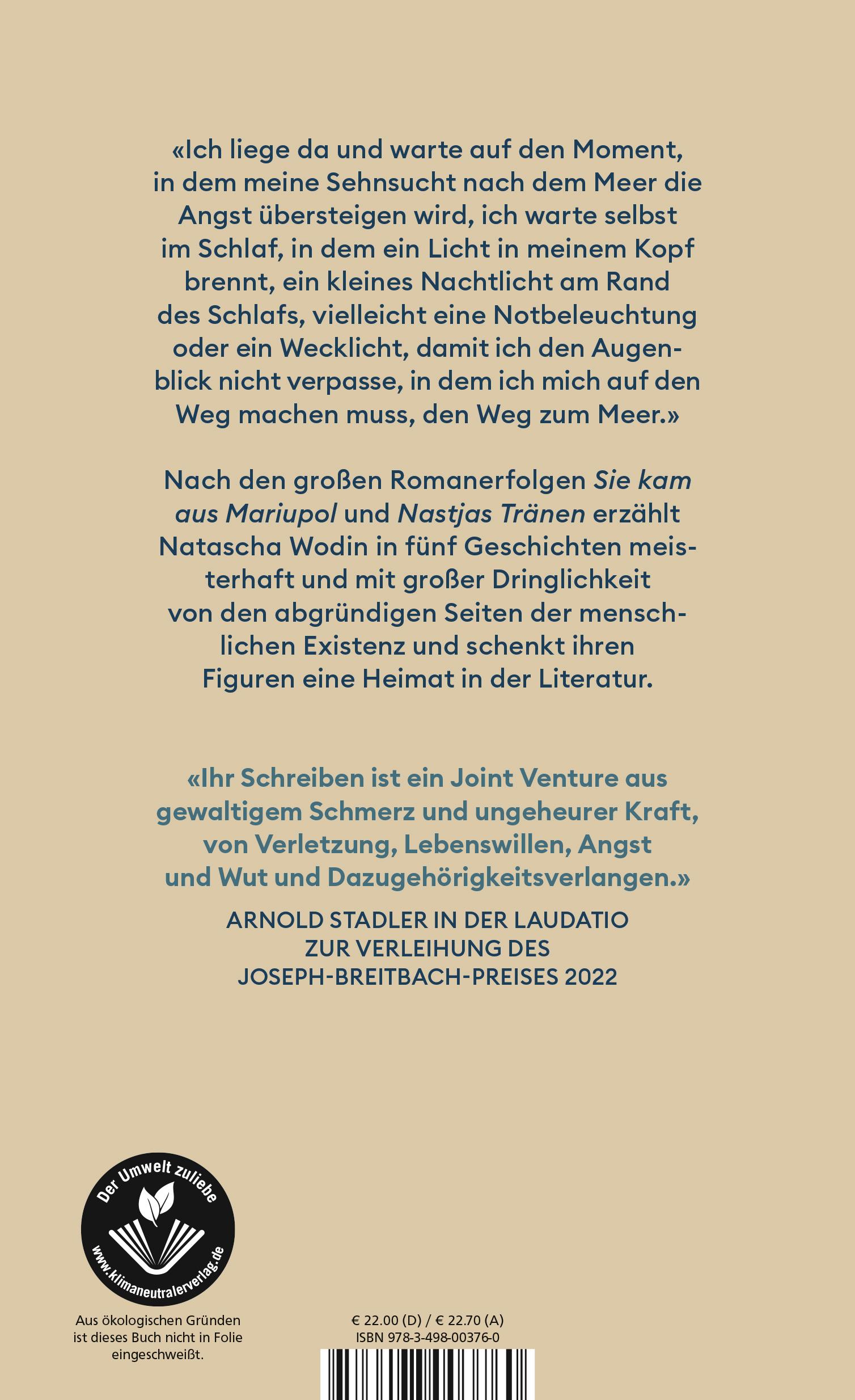 Rückseitencover Der Fluss und das Meer
