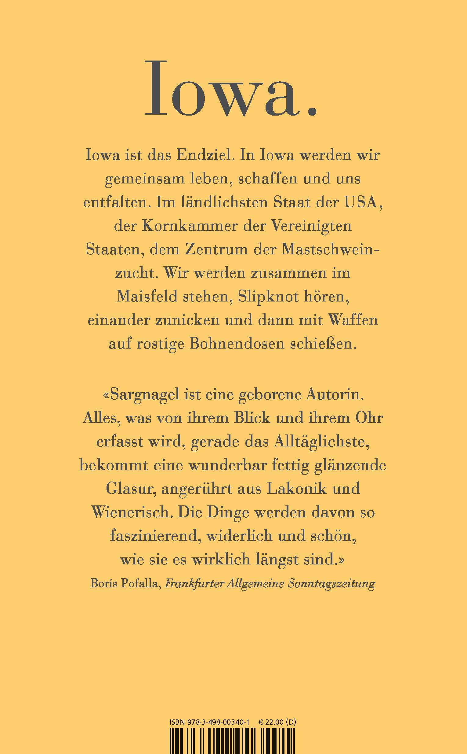 Rückseitencover Iowa