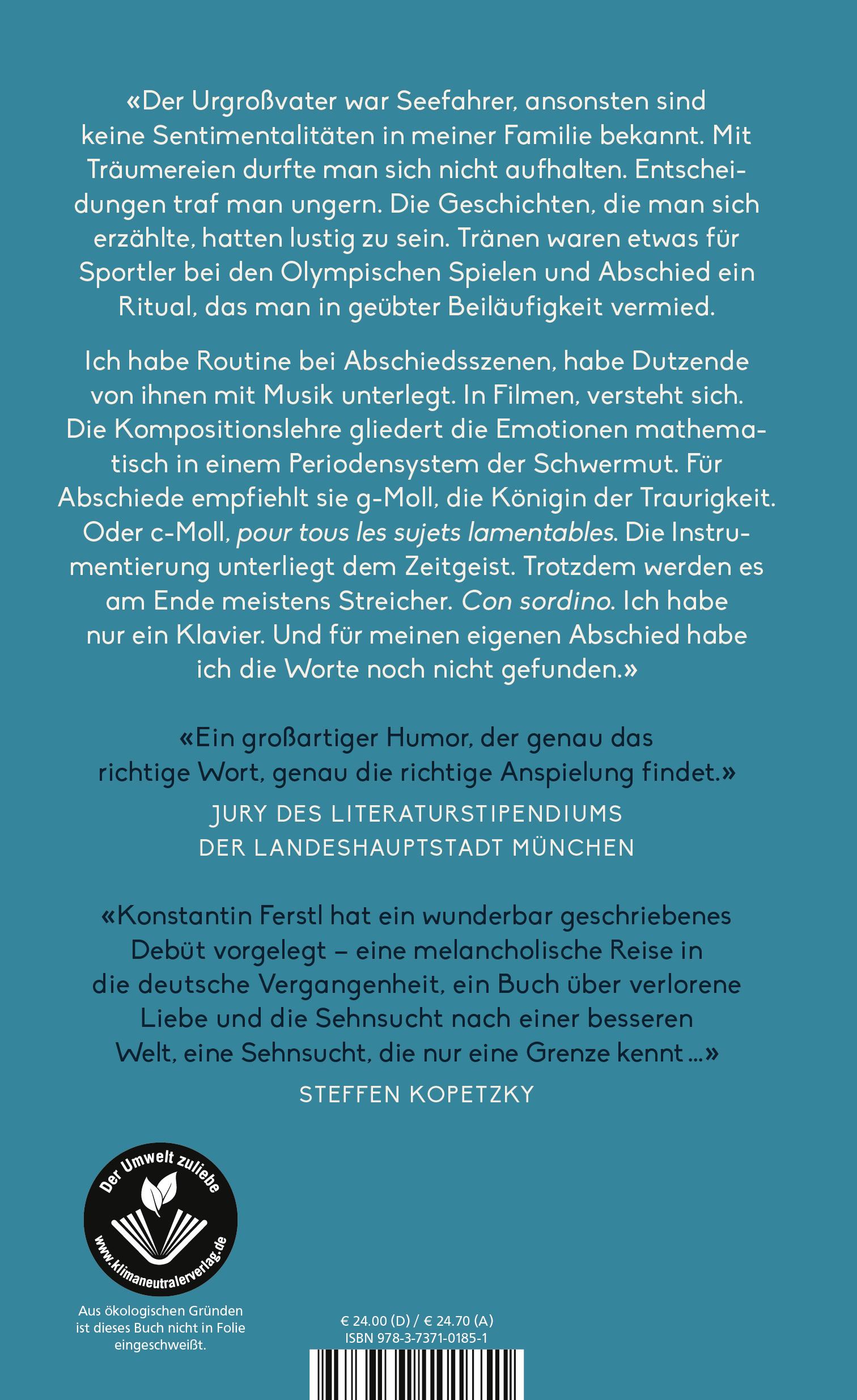 Rückseitencover Die blaue Grenze