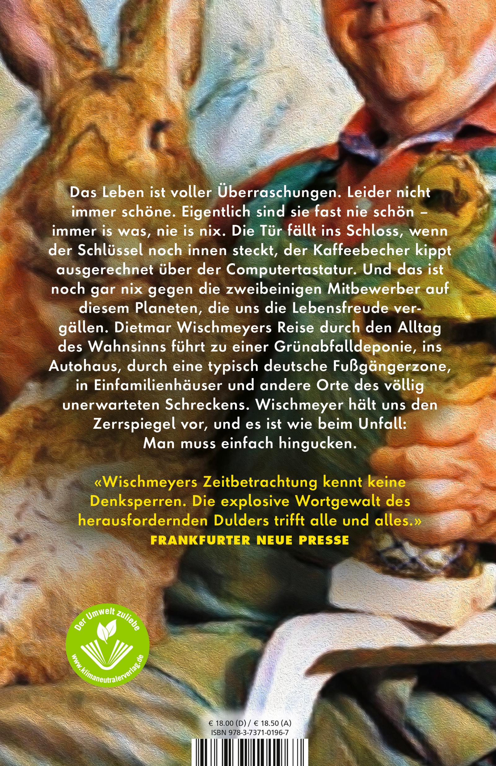 Rückseitencover Immer is was, nie is nix