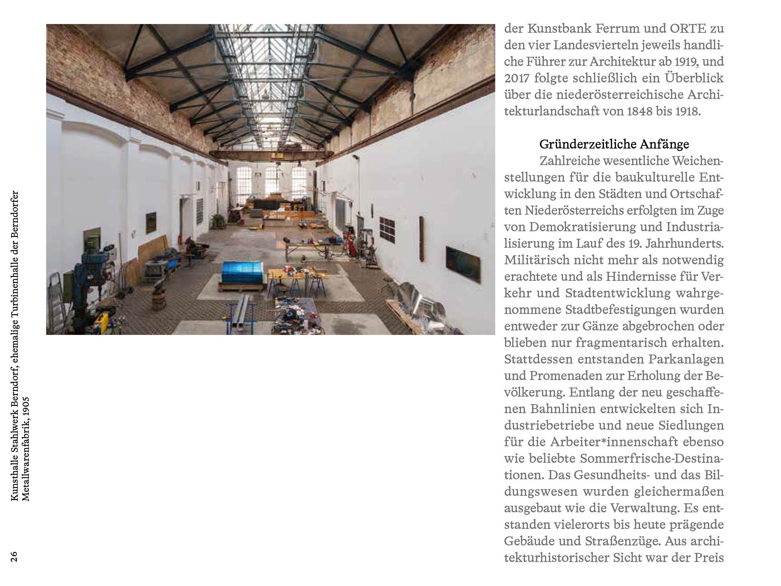 Beispielinhalt (Bild) Architektur in Niederösterreich im 20. Jahrhundert nach Friedrich Achleitner