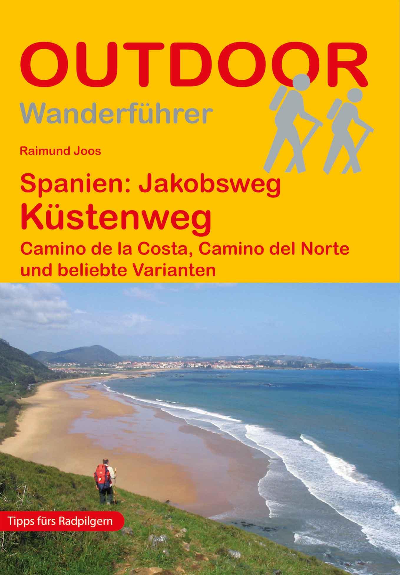 Vorderes Coverbild Spanien: Jakobsweg Küstenweg Camino de la Costa, Camino del Norte und beliebte Varianten
