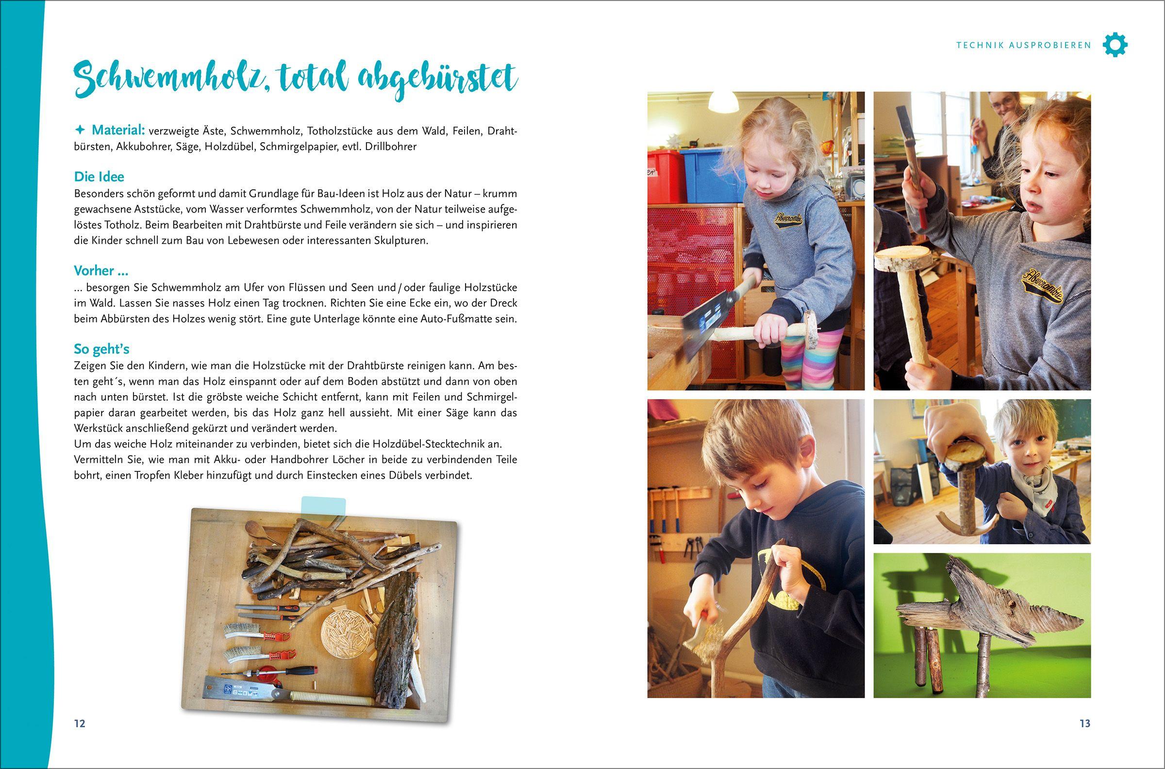Beispielinhalt (Bild) Freispiel-Impulse: Werkstatt
