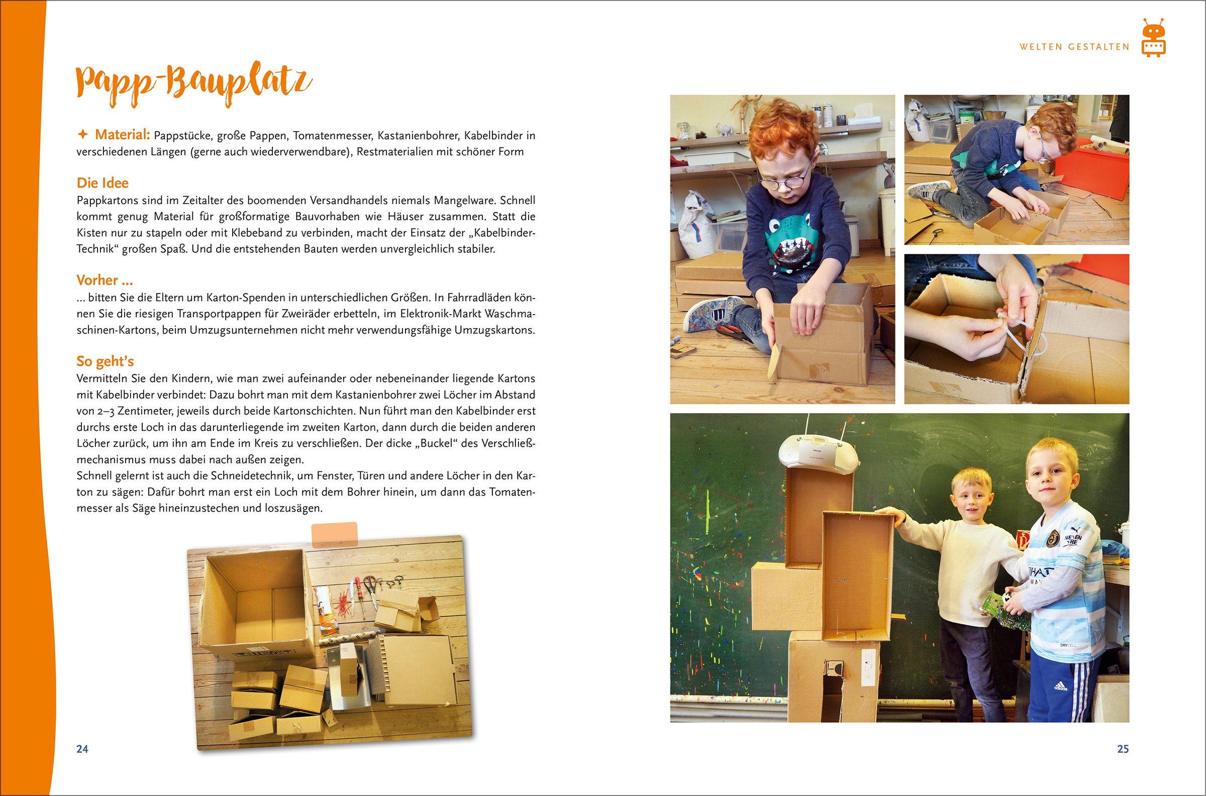 Beispielinhalt (Bild) Freispiel-Impulse: Werkstatt