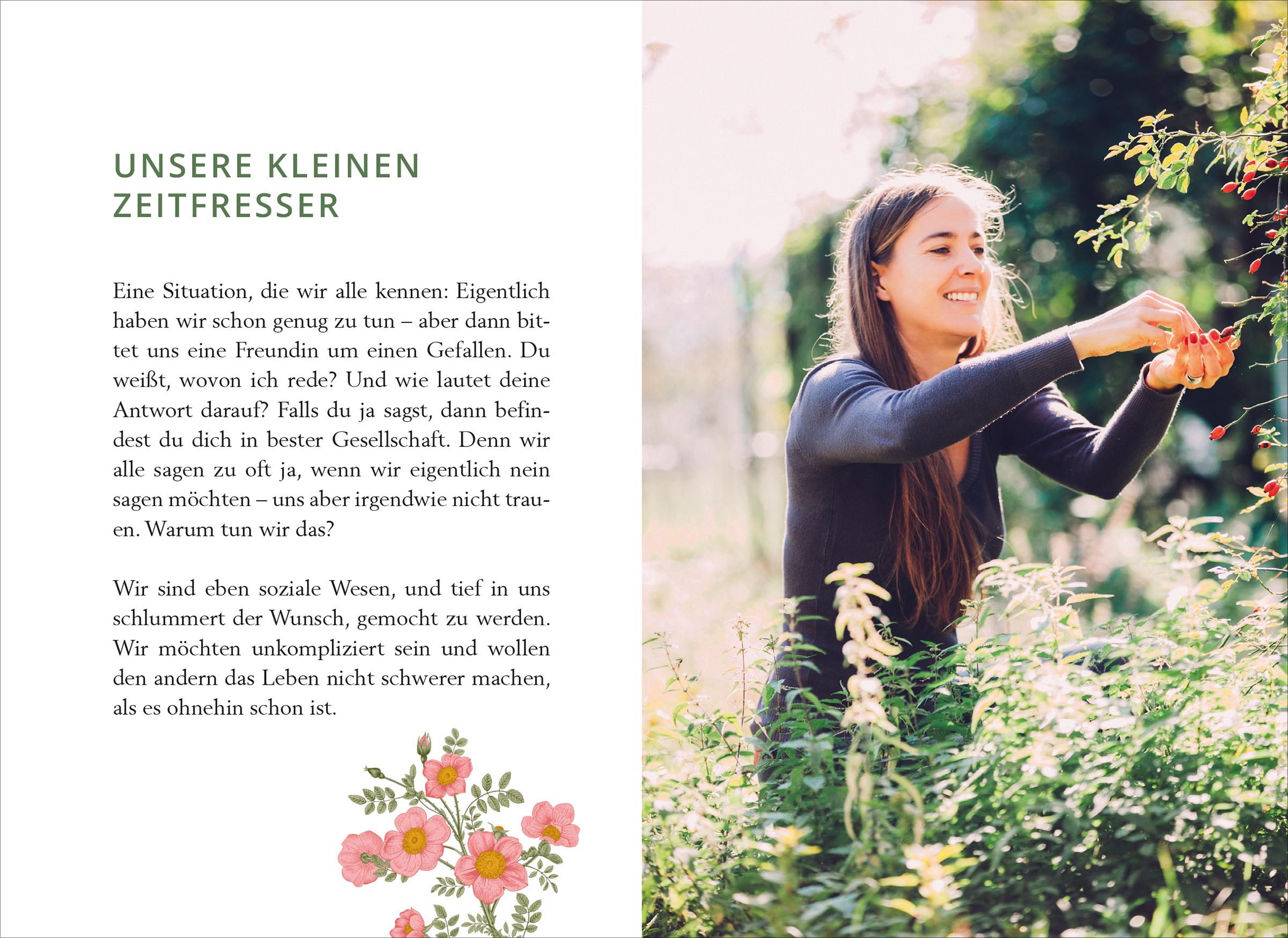 Beispielinhalt (Bild) Schenk dir Zeit - Me-Time-Momente für den Alltag