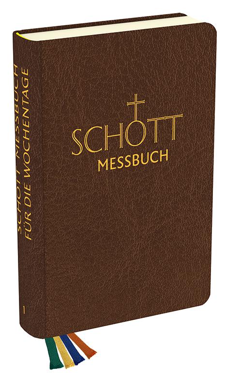 Vorderes Coverbild SCHOTT Messbuch - Für die Wochentage - Band 1: Geprägte Zeiten
