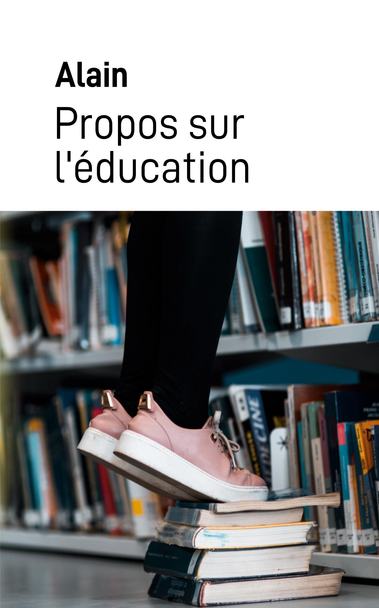Vorderes Coverbild Propos sur l'éducation