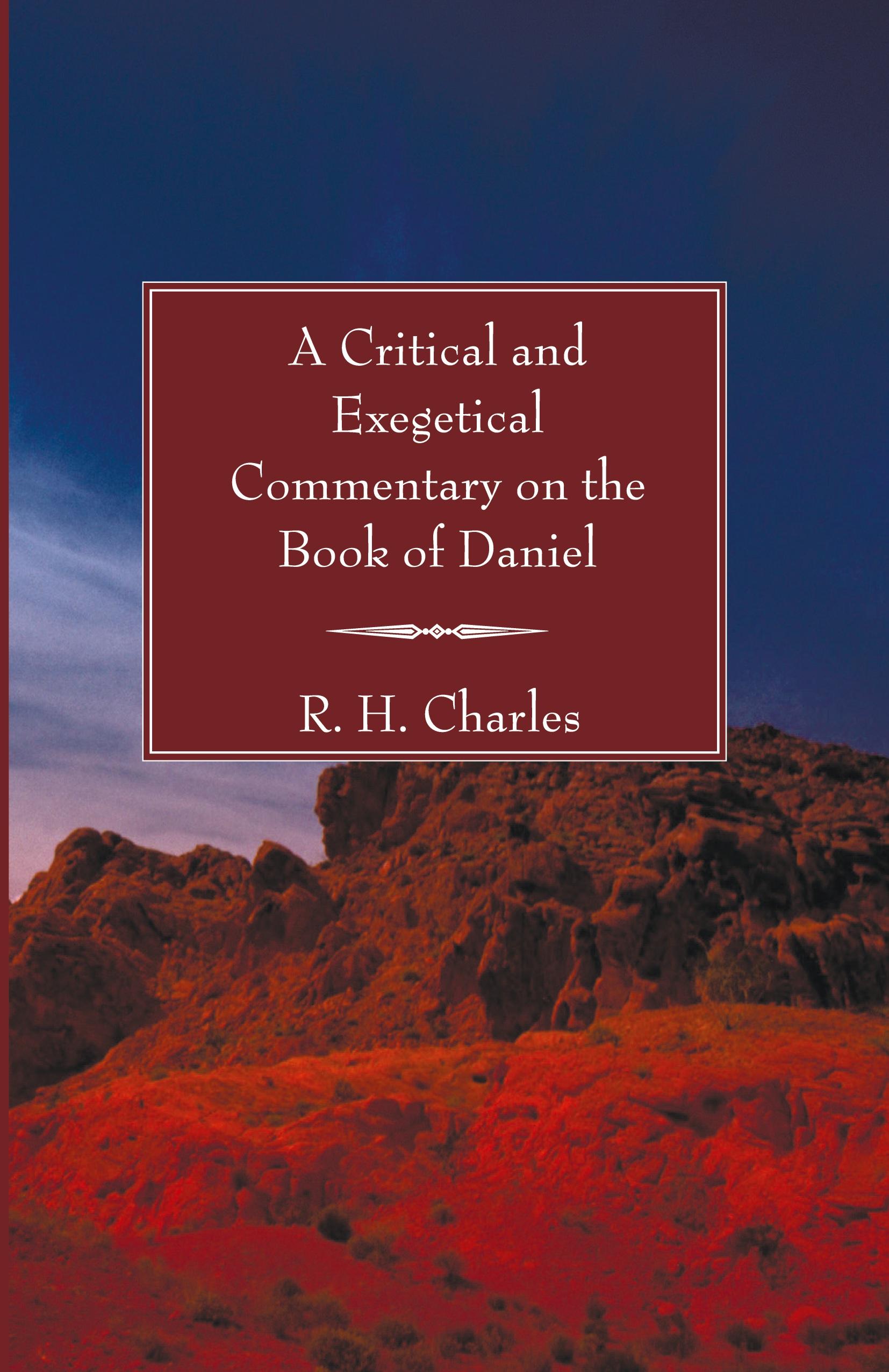 Vorderes Coverbild A Critical and Exegetical Commentary on the Book of Daniel