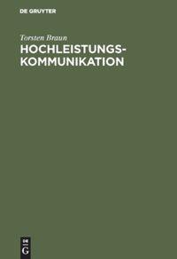 Vorderes Coverbild Hochleistungskommunikation