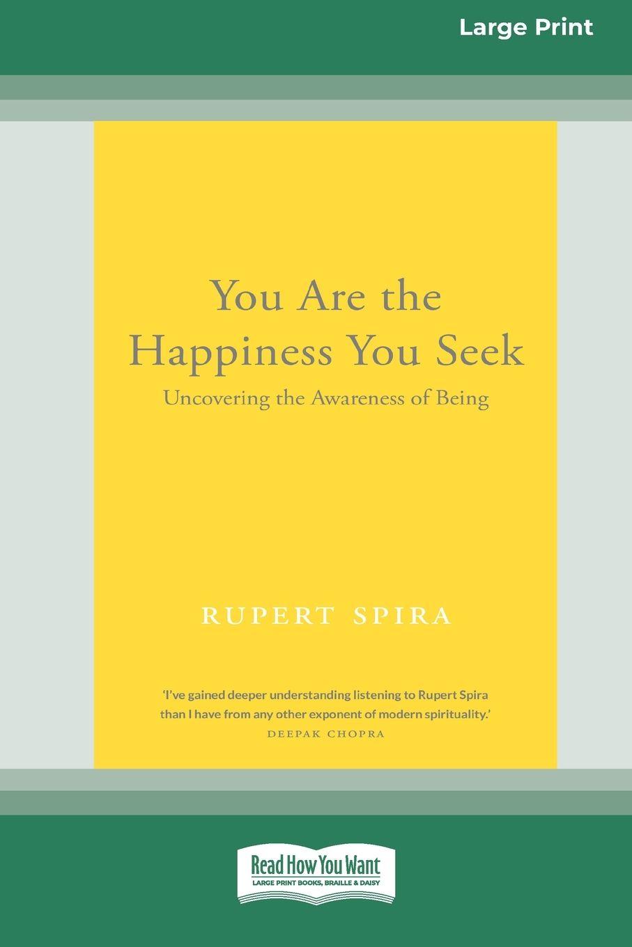 Vorderes Coverbild You Are the Happiness You Seek
