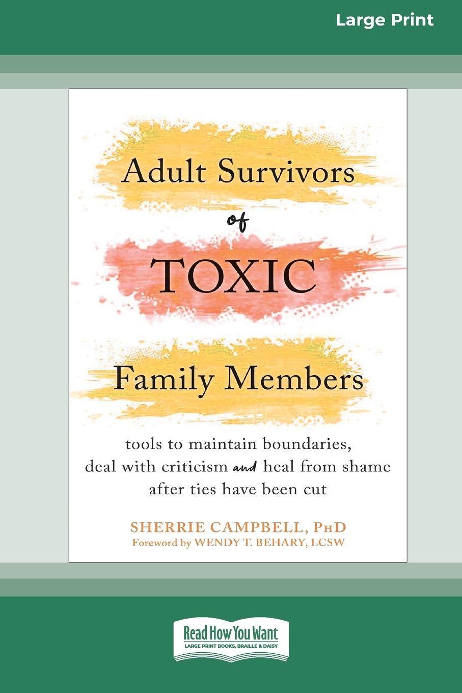 Vorderes Coverbild Adult Survivors of Toxic Family Members