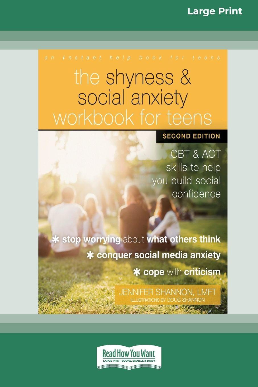 Vorderes Coverbild The Shyness and Social Anxiety Workbook for Teens
