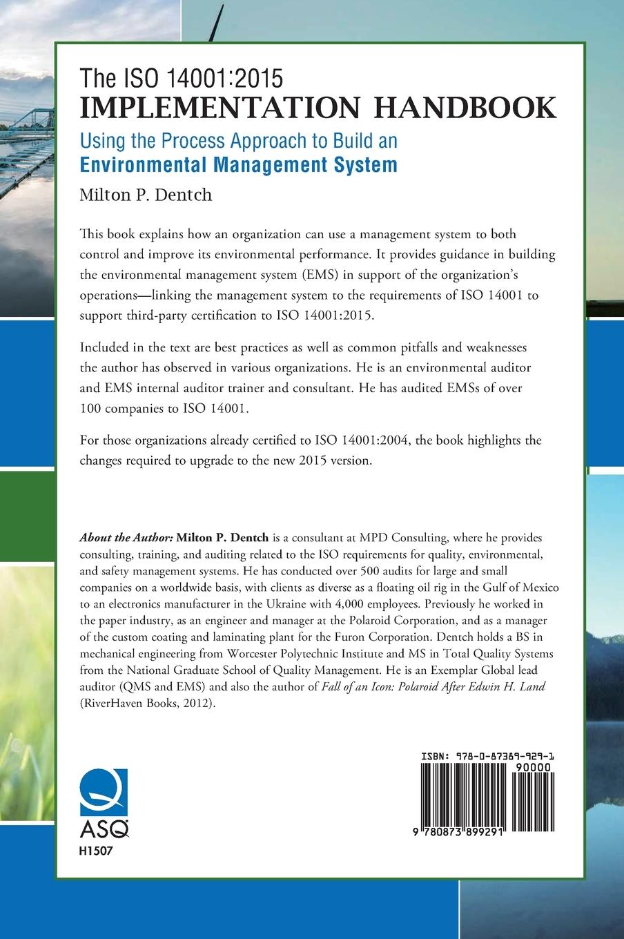 Rückseitencover The ISO 14001