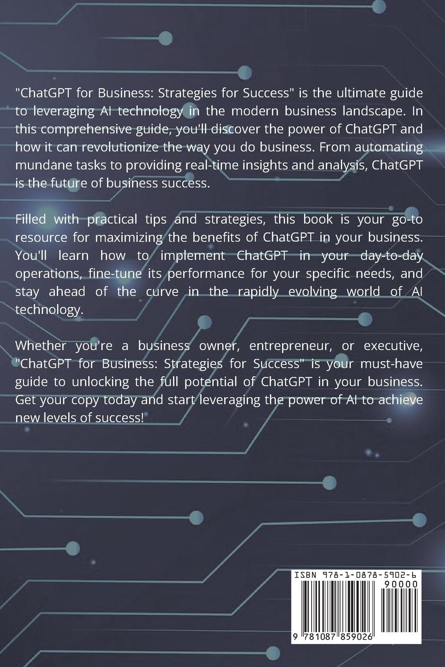 Rückseitencover ChatGPT for Business