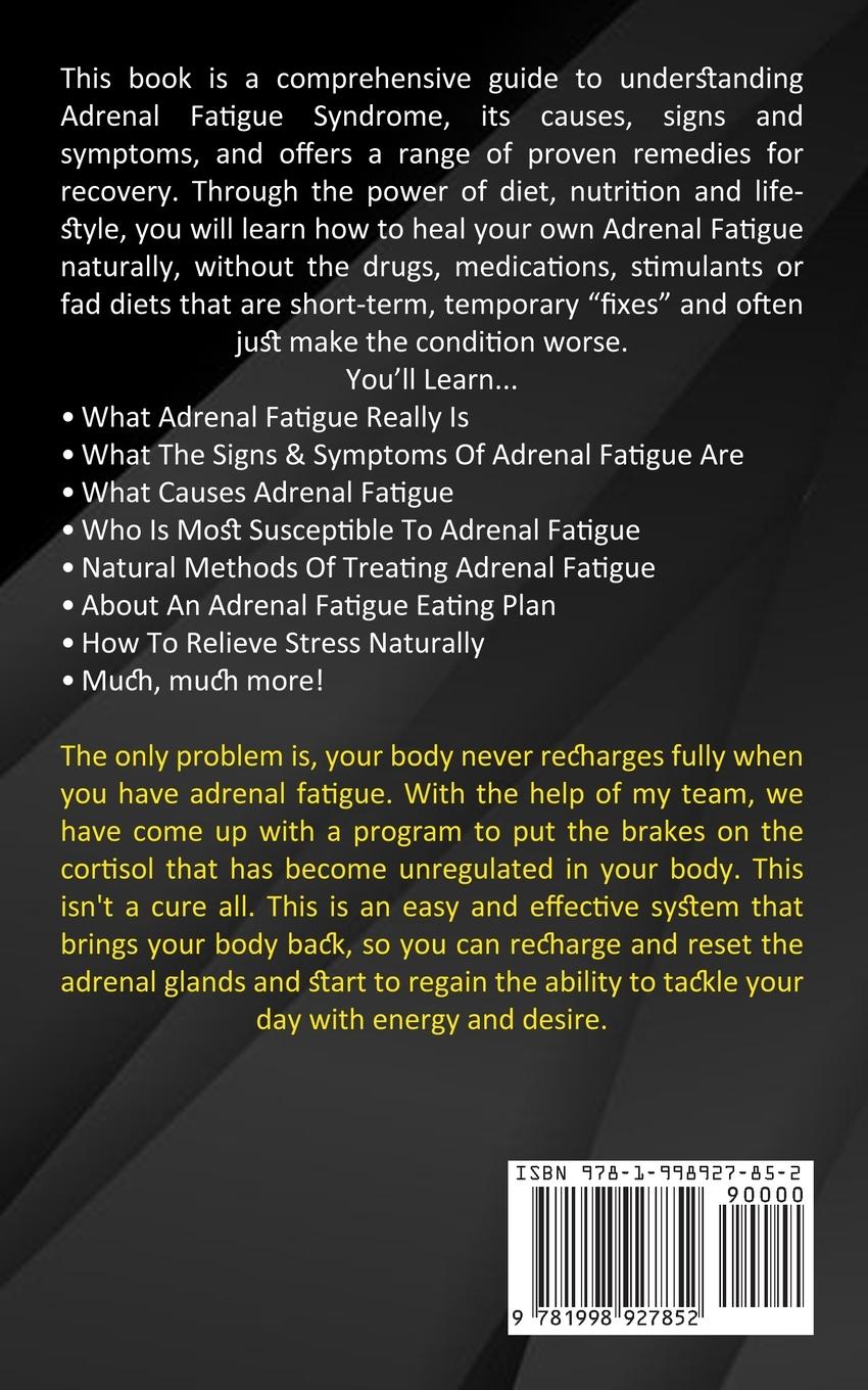 Rückseitencover Adrenal Fatigue