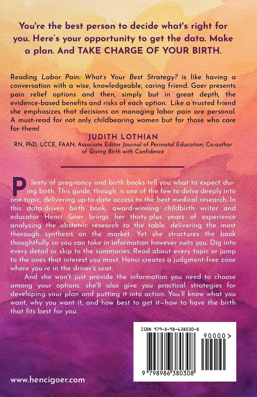 Rückseitencover Labor Pain