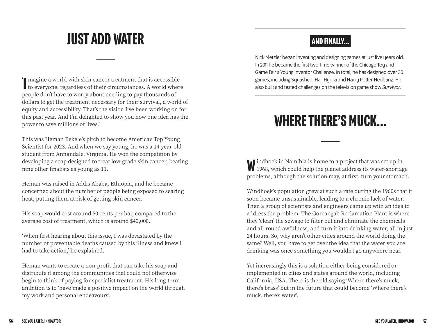 Beispielinhalt (Bild) And Finally...