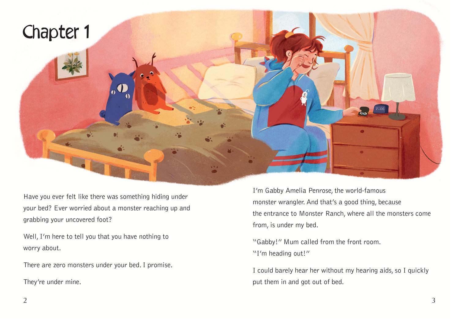 Beispielinhalt (Bild) Monster Ranch: Feathers of Fear