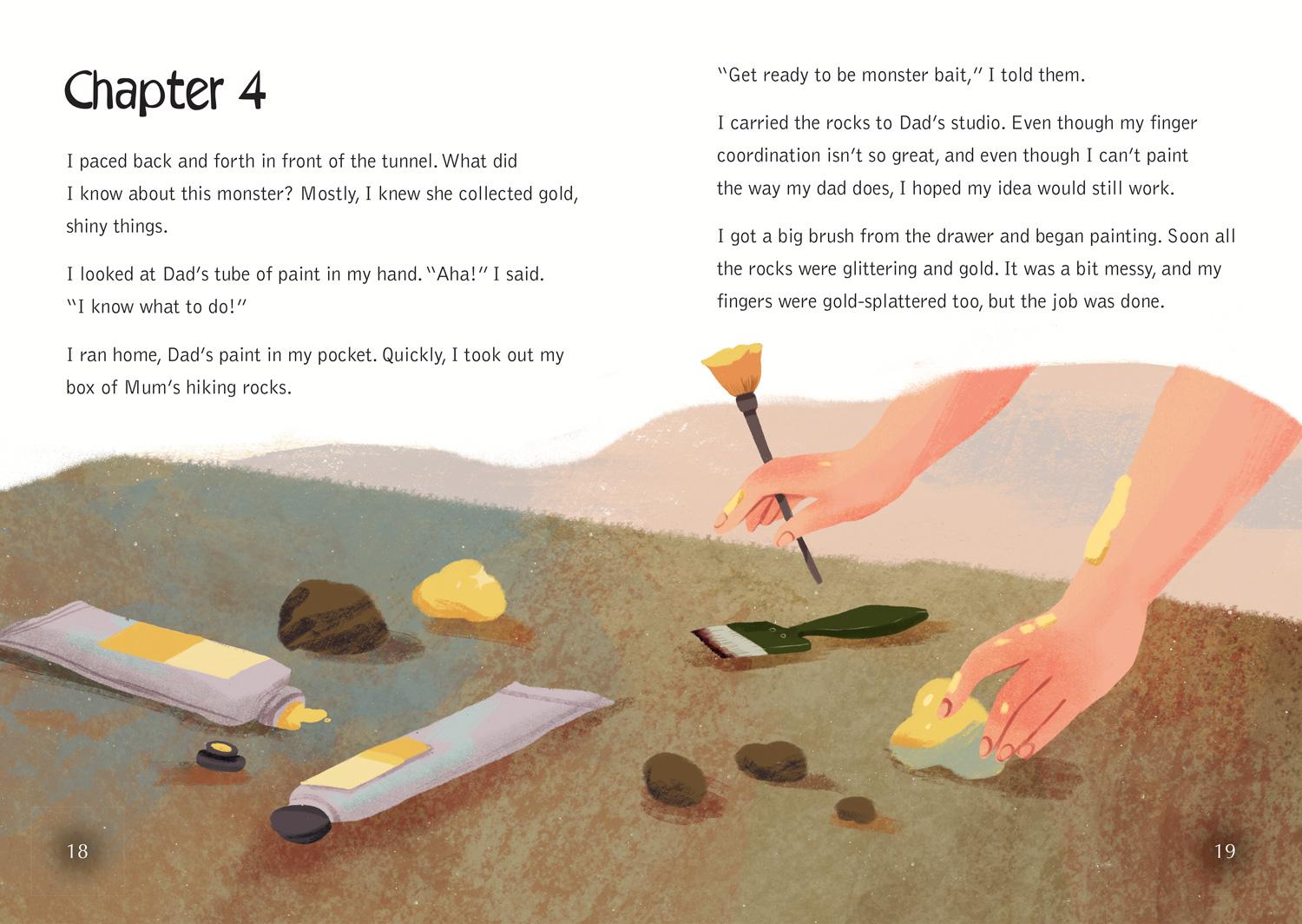 Beispielinhalt (Bild) Monster Ranch: Feathers of Fear