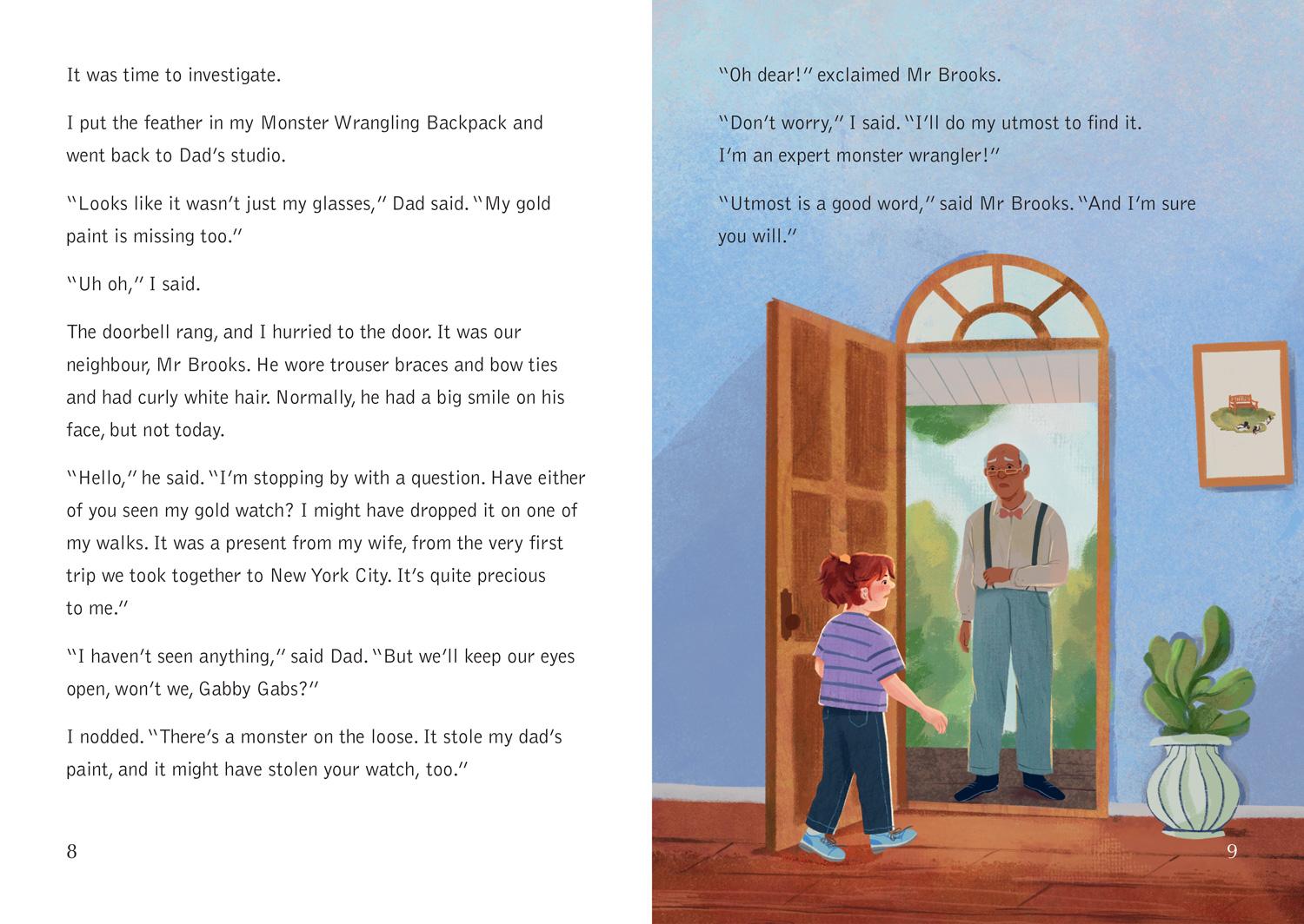 Beispielinhalt (Bild) Monster Ranch: Feathers of Fear