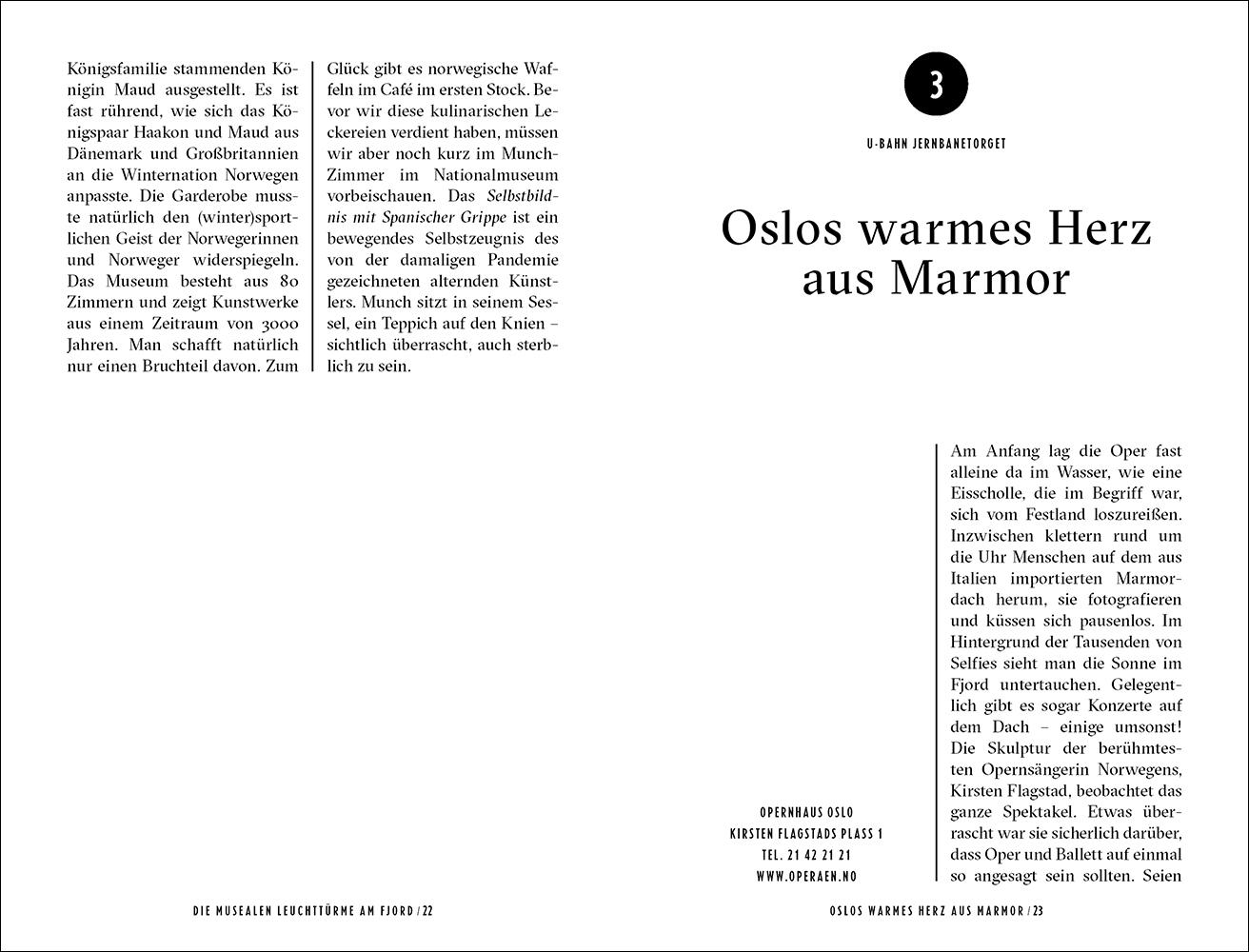 Beispielinhalt (Bild) Oslo & Bergen Reiseführer LIEBLINGSORTE
