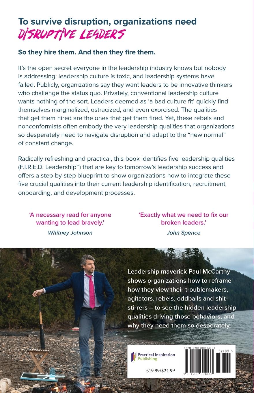 Rückseitencover The FIRED Leader