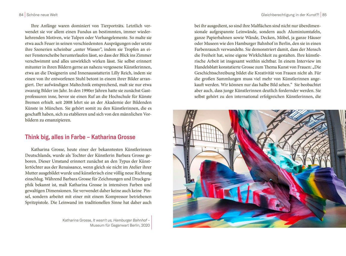 Beispielinhalt (Bild) Kunst ist weiblich!