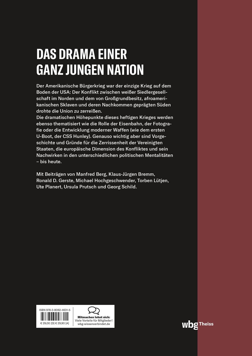 Rückseitencover Der Amerikanische Bürgerkrieg