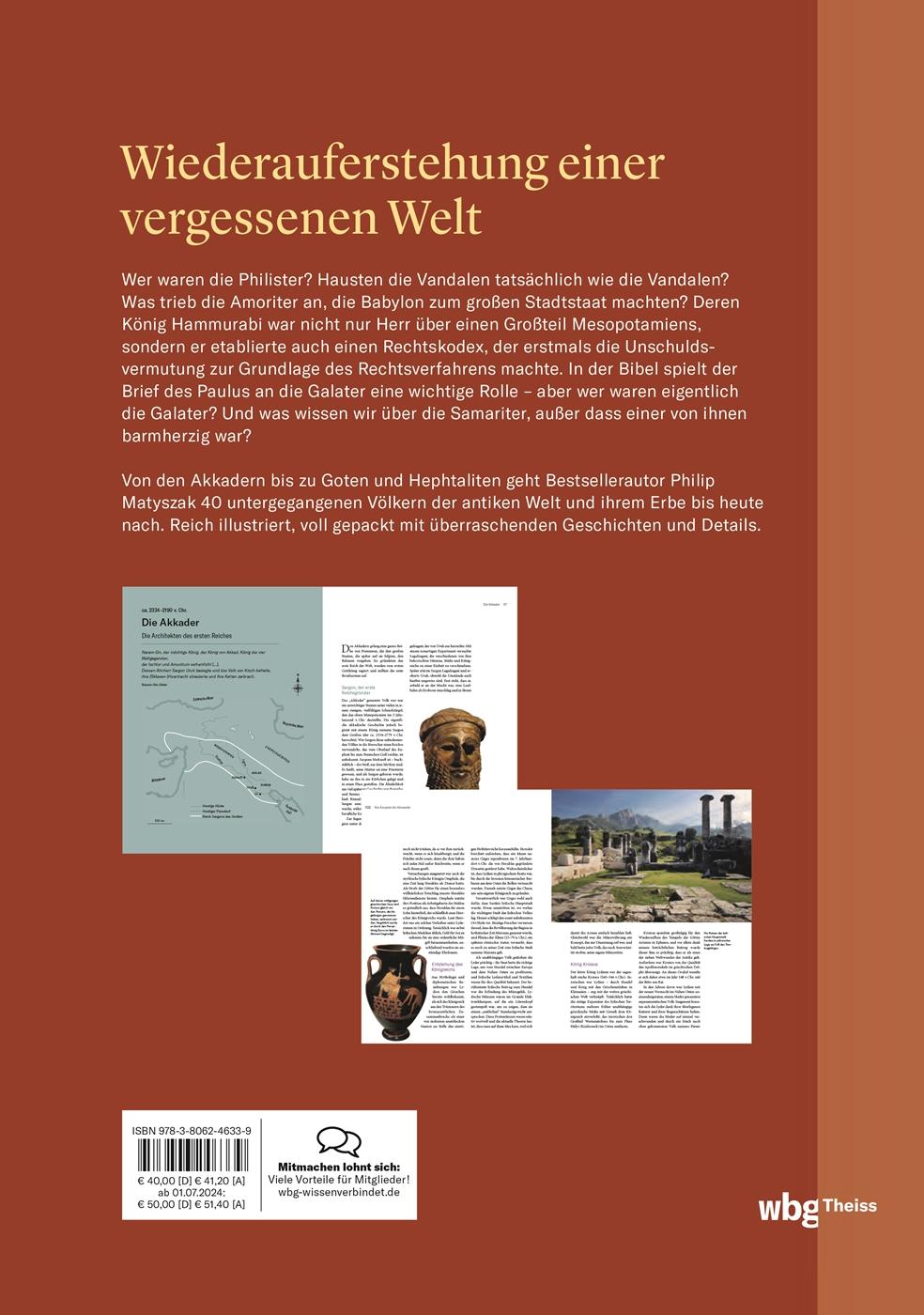 Rückseitencover Vergessene Völker