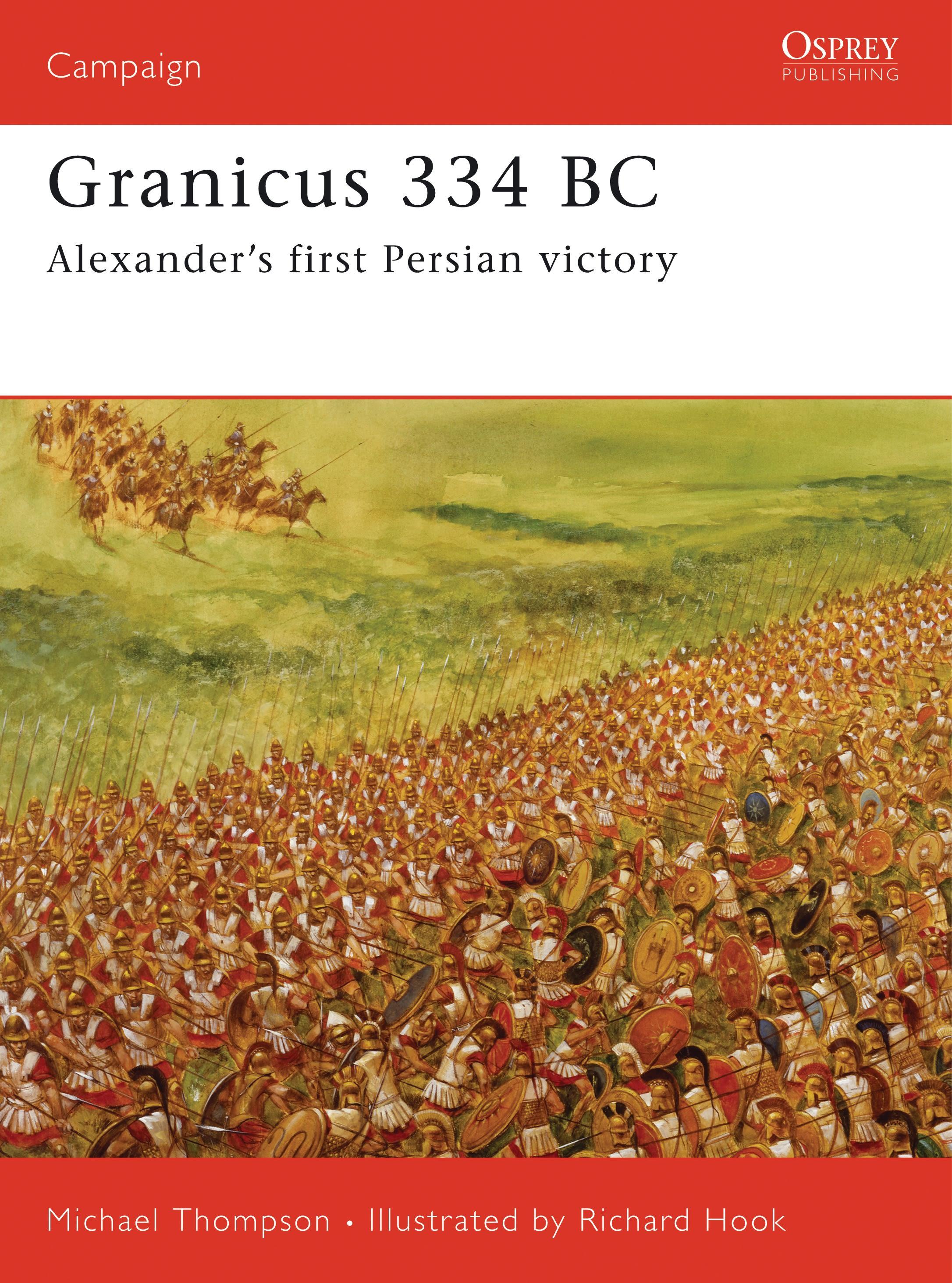 Vorderes Coverbild Granicus 334 BC