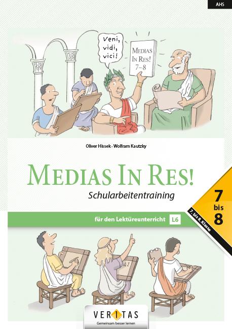 Vorderes Coverbild Medias in res! Latein für den Anfangsunterricht. Schularbeitentraining 7-8