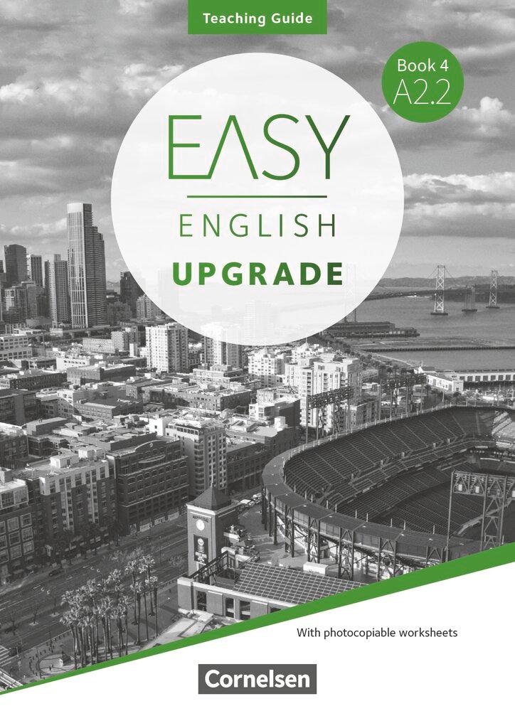 Vorderes Coverbild Easy English Upgrade - Englisch für Erwachsene - Book 4: A2.2. Teaching Guide - Mit Kopiervorlagen