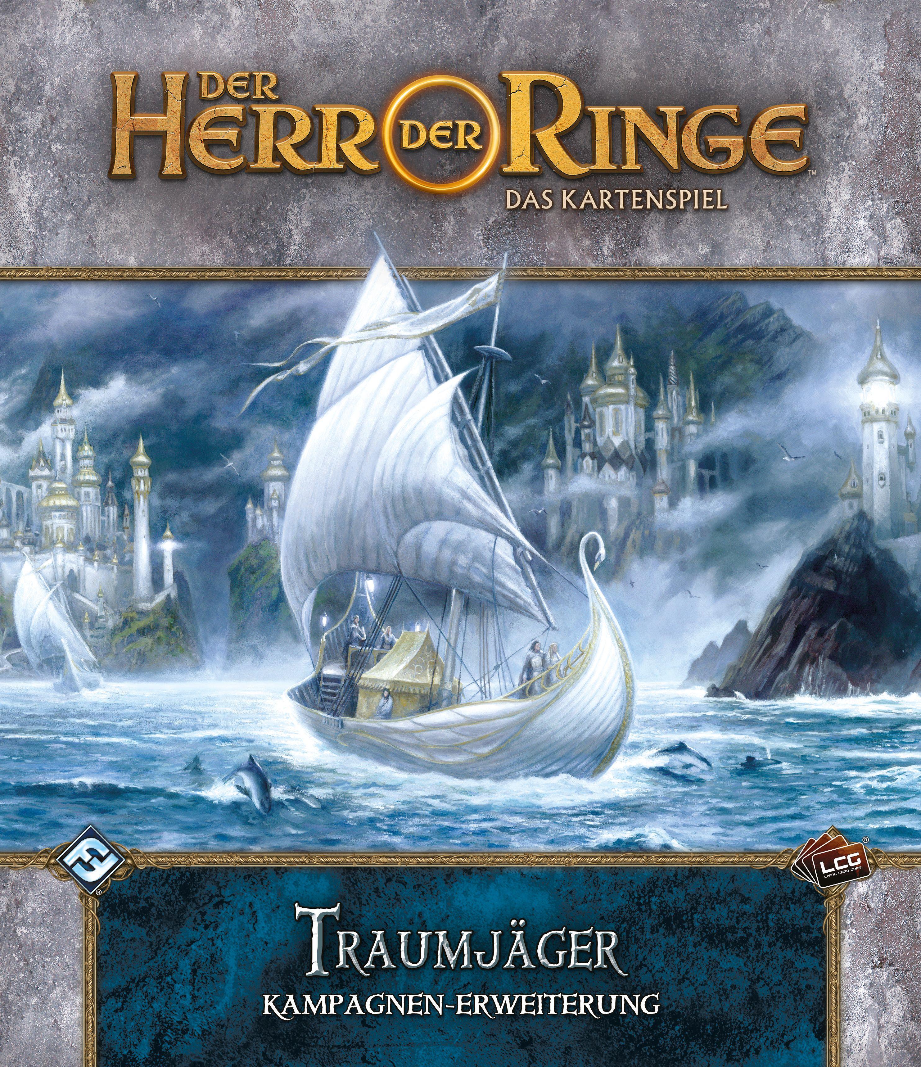 Vorderes Coverbild Der Herr der Ringe: Das Kartenspiel - Traumjäger (Kampagnen-Erweiterung)