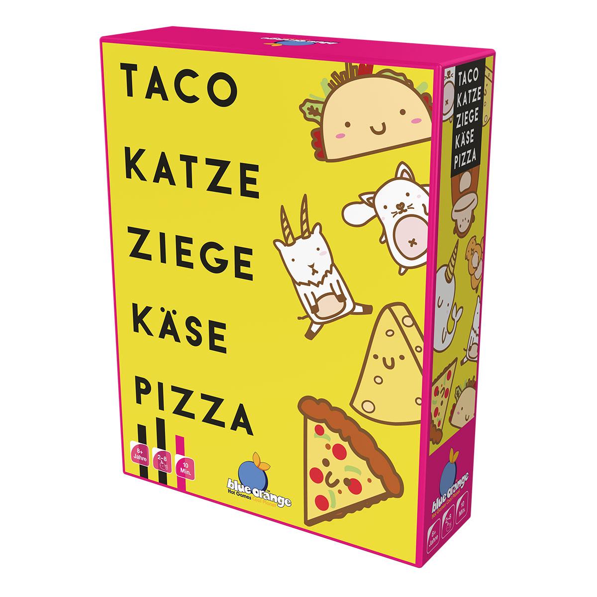 Vorderes Coverbild Taco Katze Käse Ziege Pizza