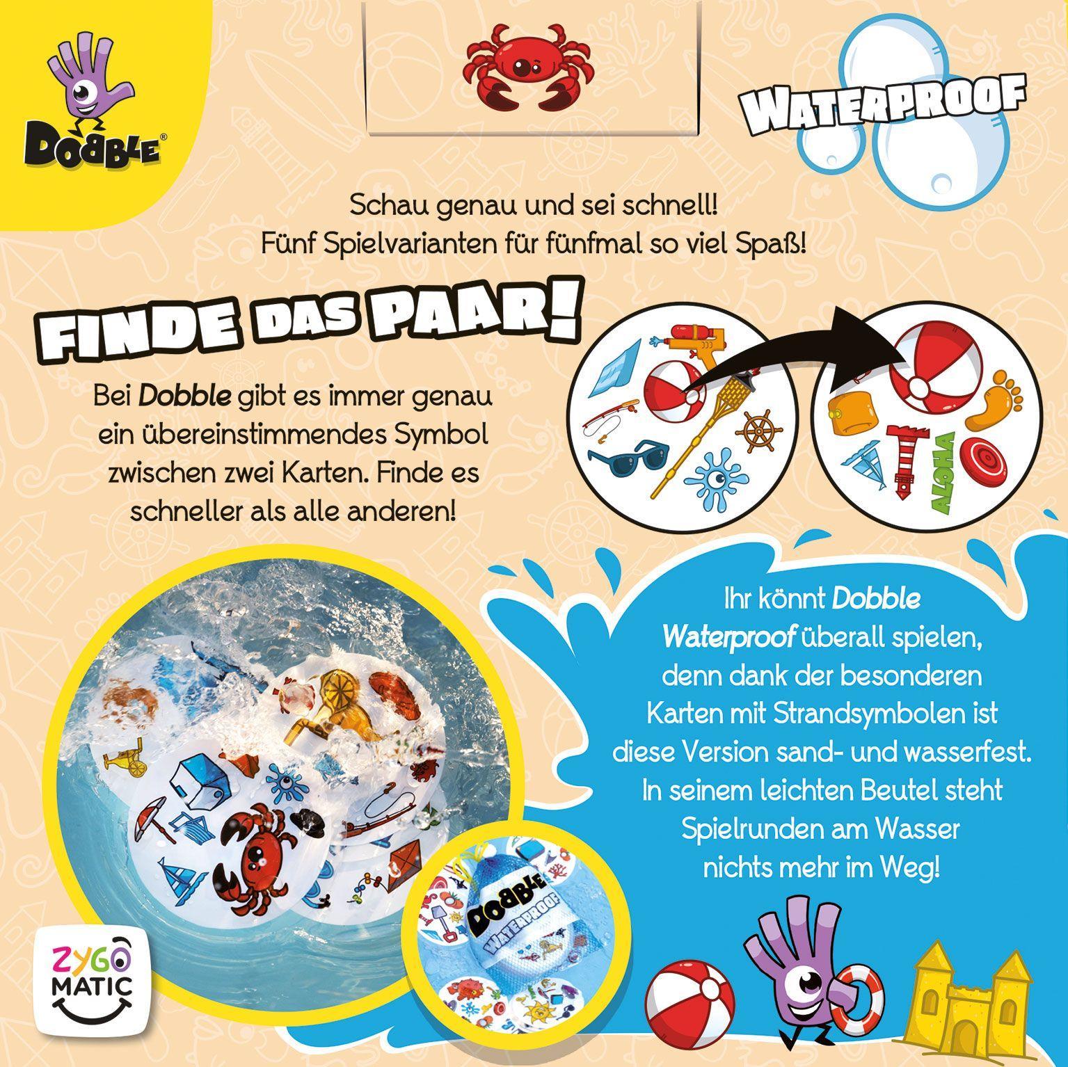 Beispielinhalt (Bild) Dobble Waterproof