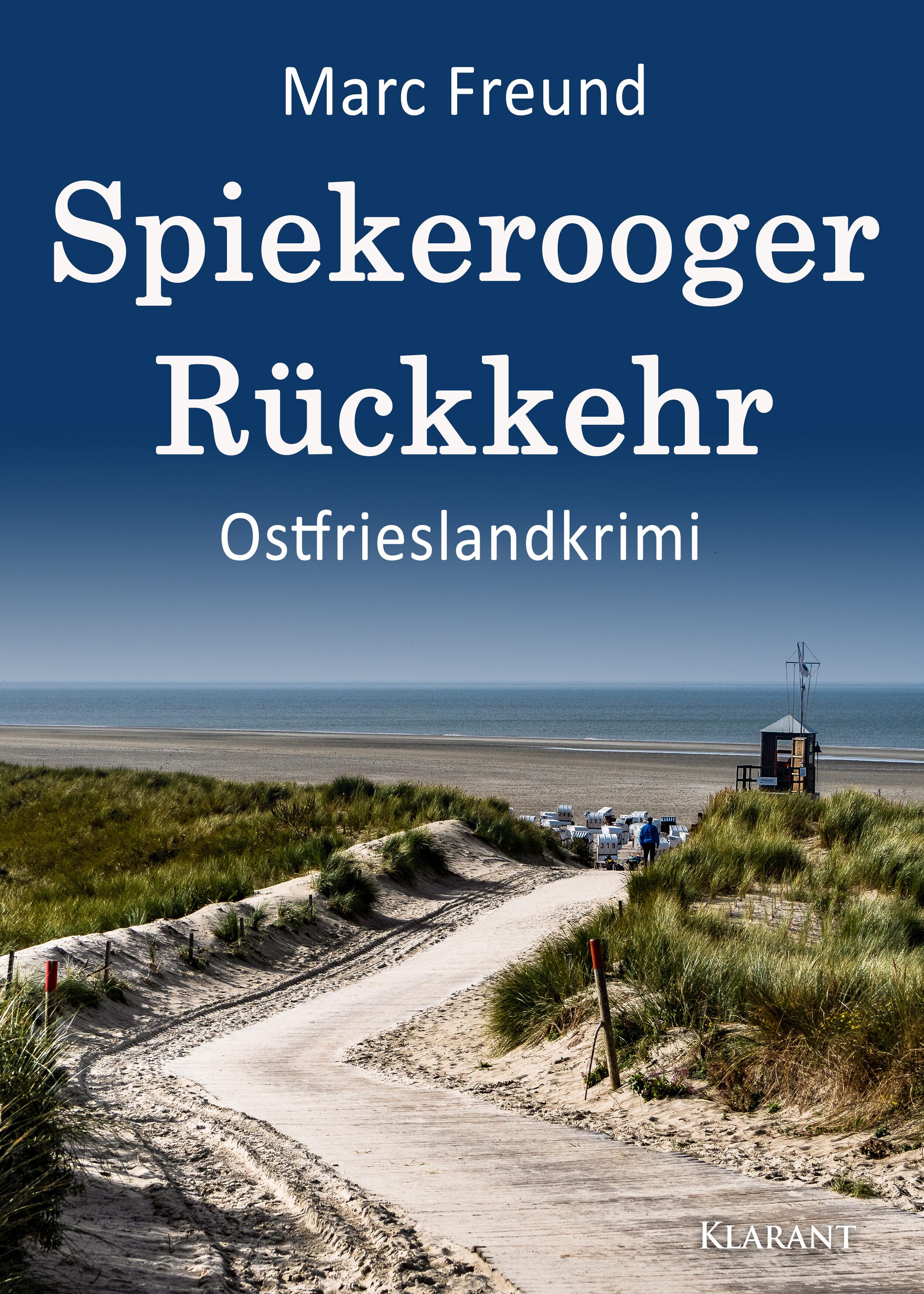 Vorderes Coverbild Spiekerooger Rückkehr. Ostfrieslandkrimi