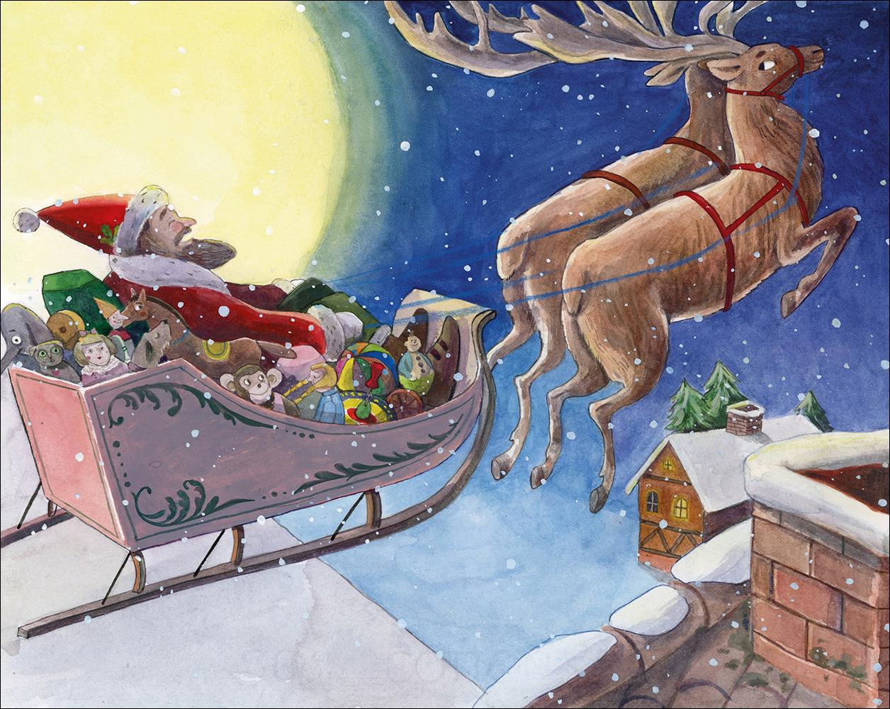 Beispielinhalt (Bild) Der Weihnachtsmann