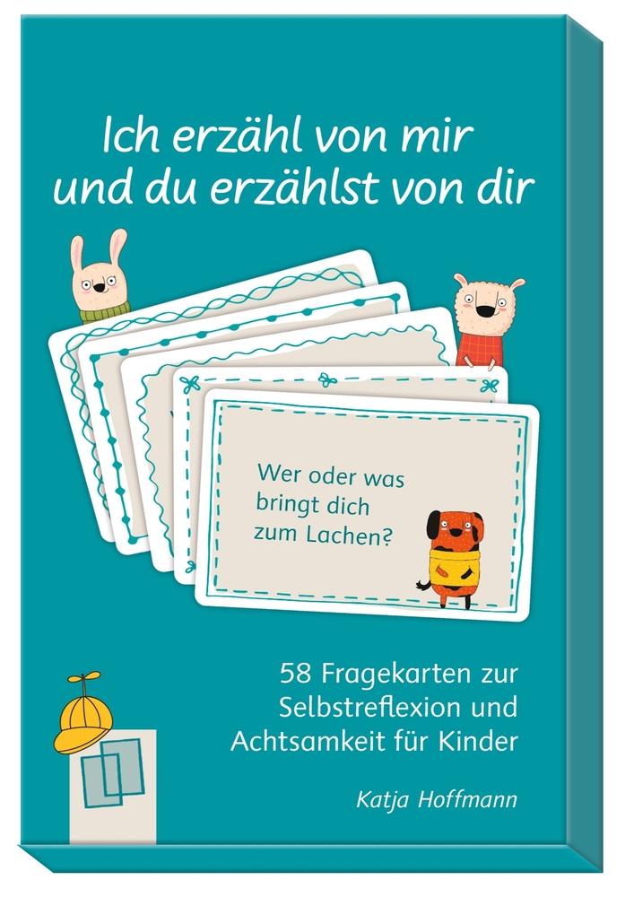 Beispielinhalt (Bild) Ich erzähl von mir und du erzählst von dir - 58 Fragekarten zur Selbstreflexion und Achtsamkeit für Kinder