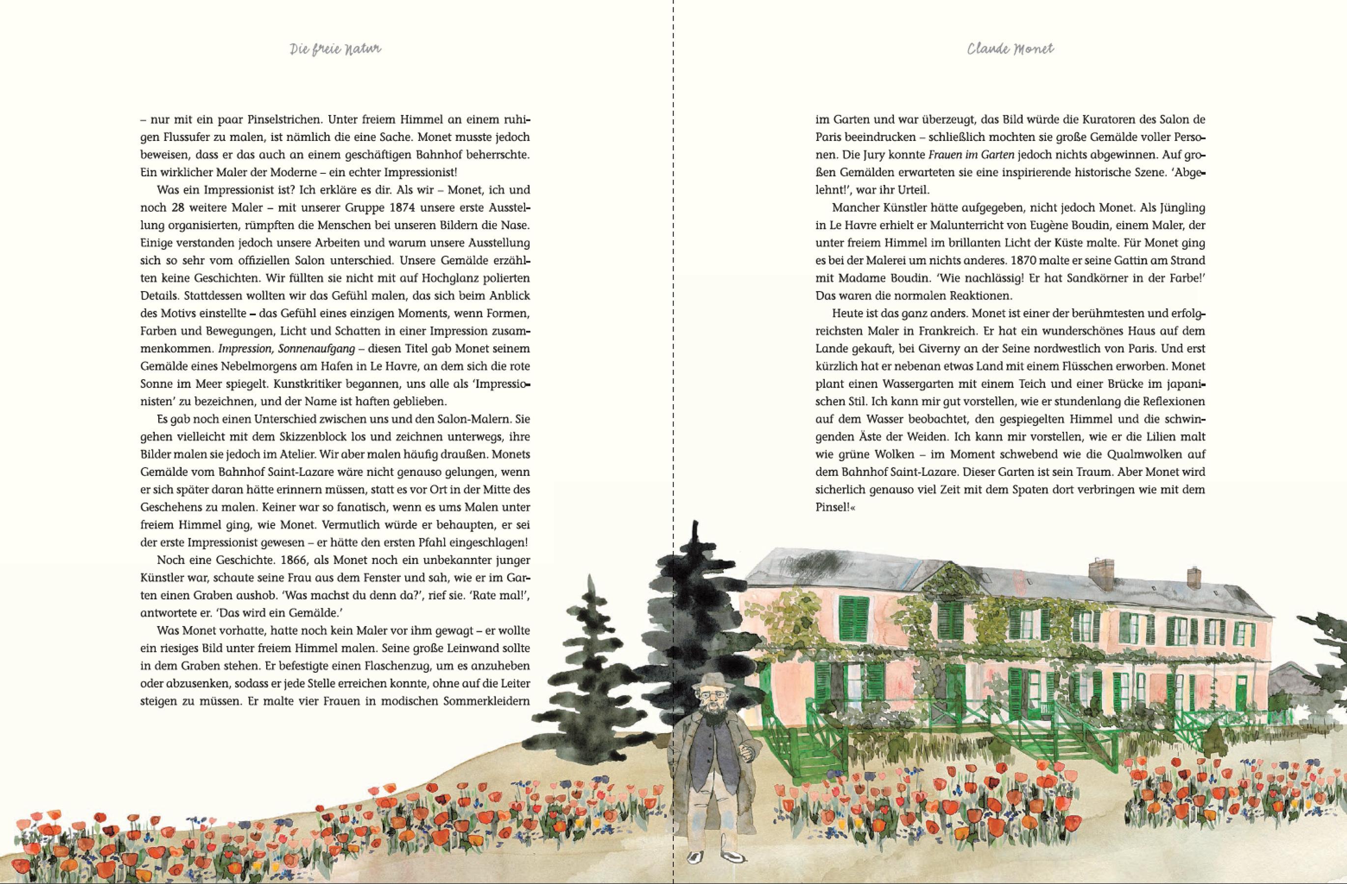 Beispielinhalt (Bild) Vincents Sternennacht