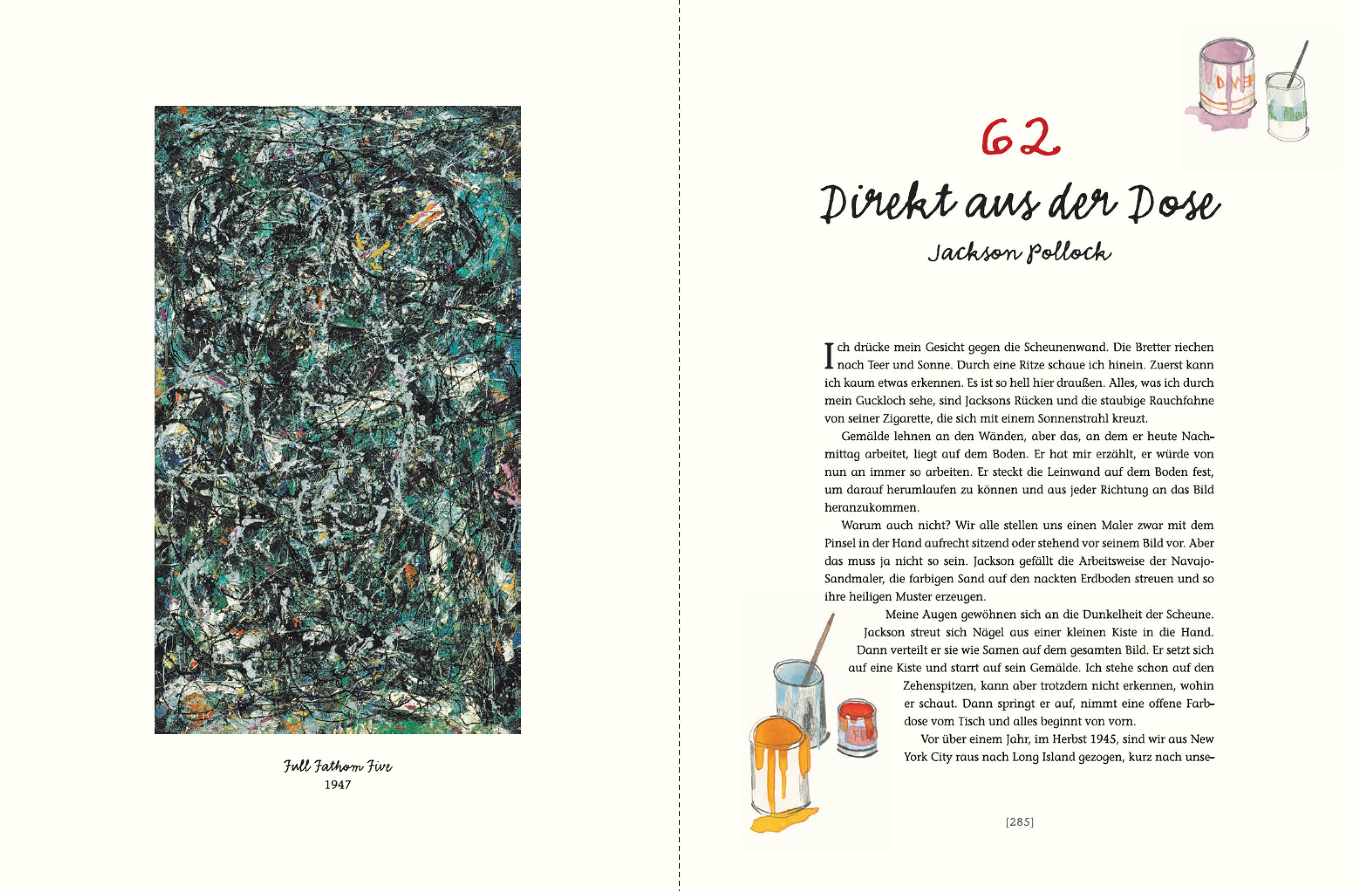 Beispielinhalt (Bild) Vincents Sternennacht