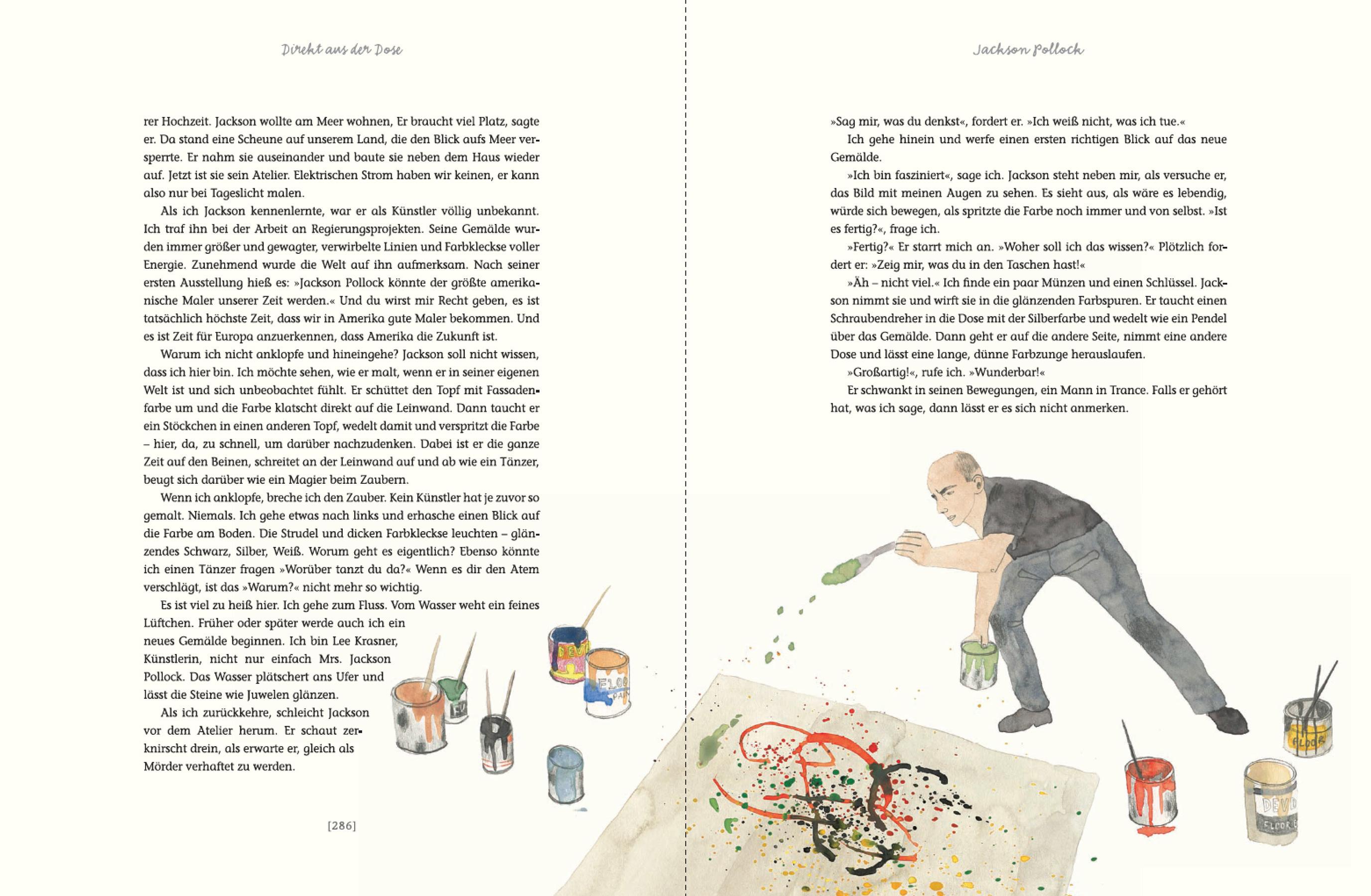 Beispielinhalt (Bild) Vincents Sternennacht