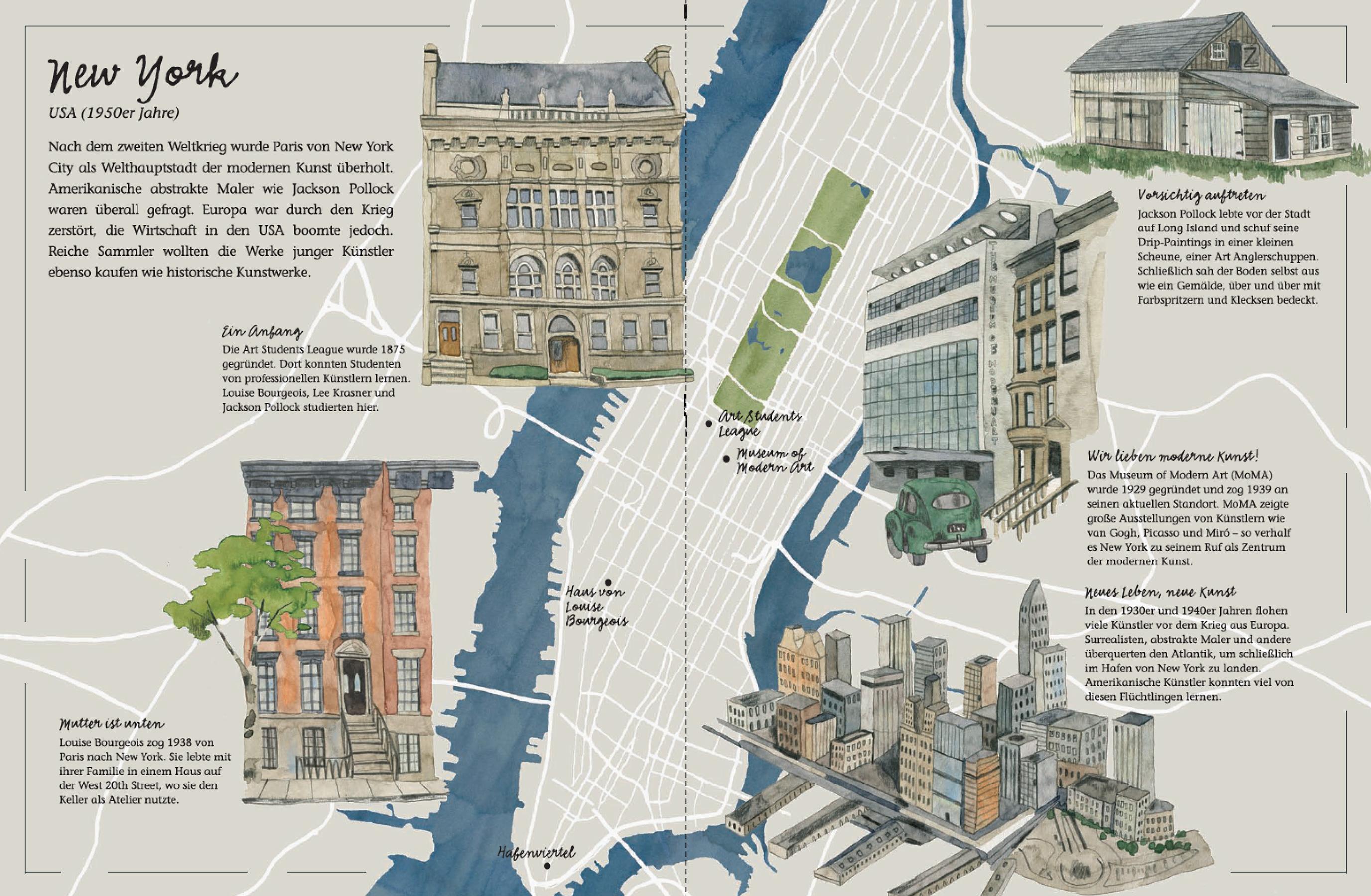 Beispielinhalt (Bild) Vincents Sternennacht