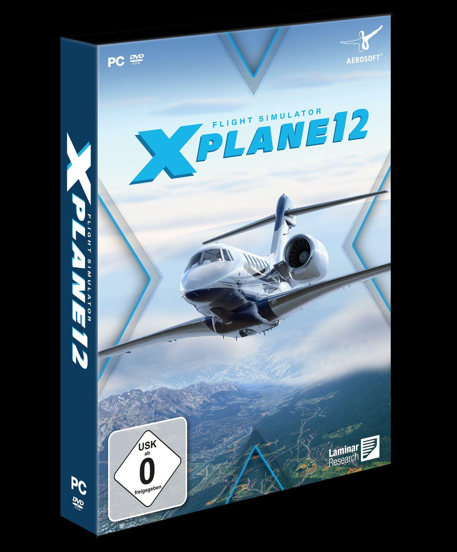 Vorderes Coverbild XPlane 12
