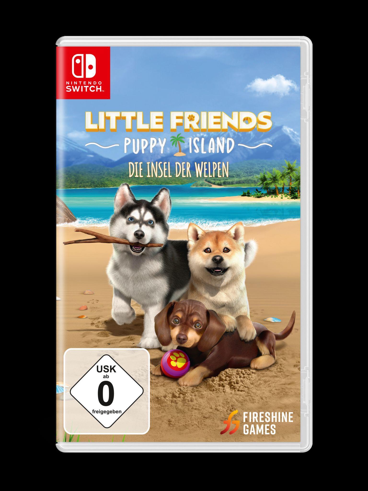 Vorderes Coverbild Little Friends 2: Puppy Island (Nintendo Switch)