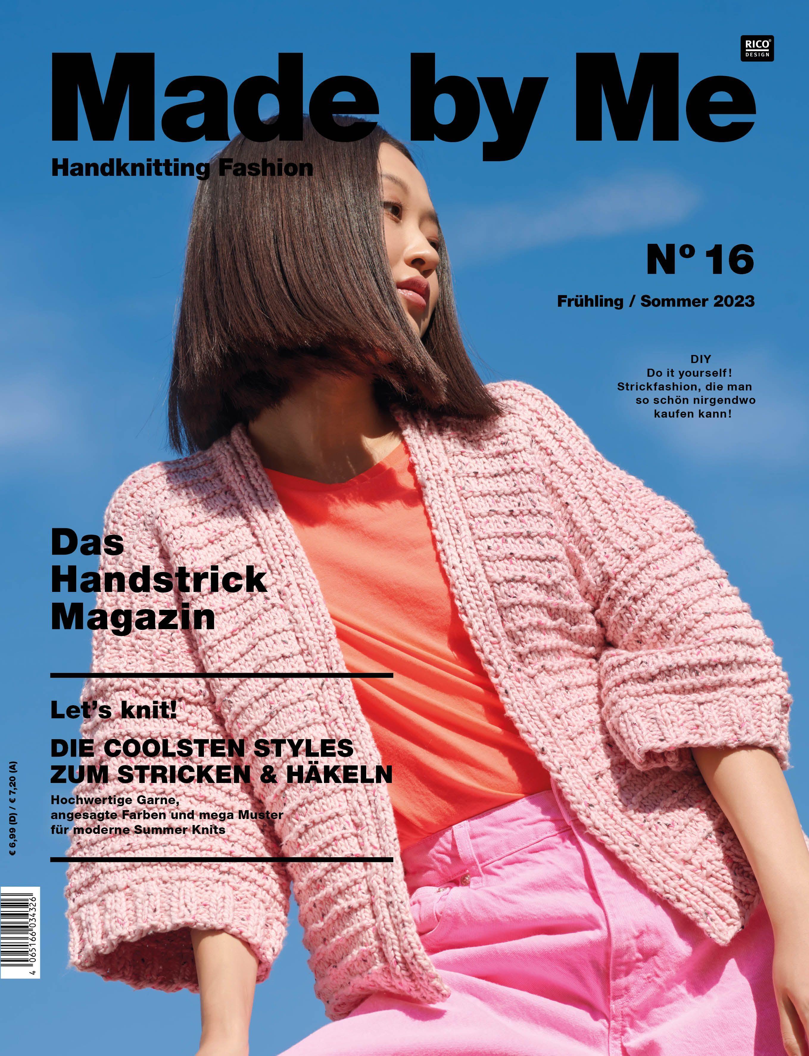 Vorderes Coverbild Made by Me Handknitting Fashion No 16