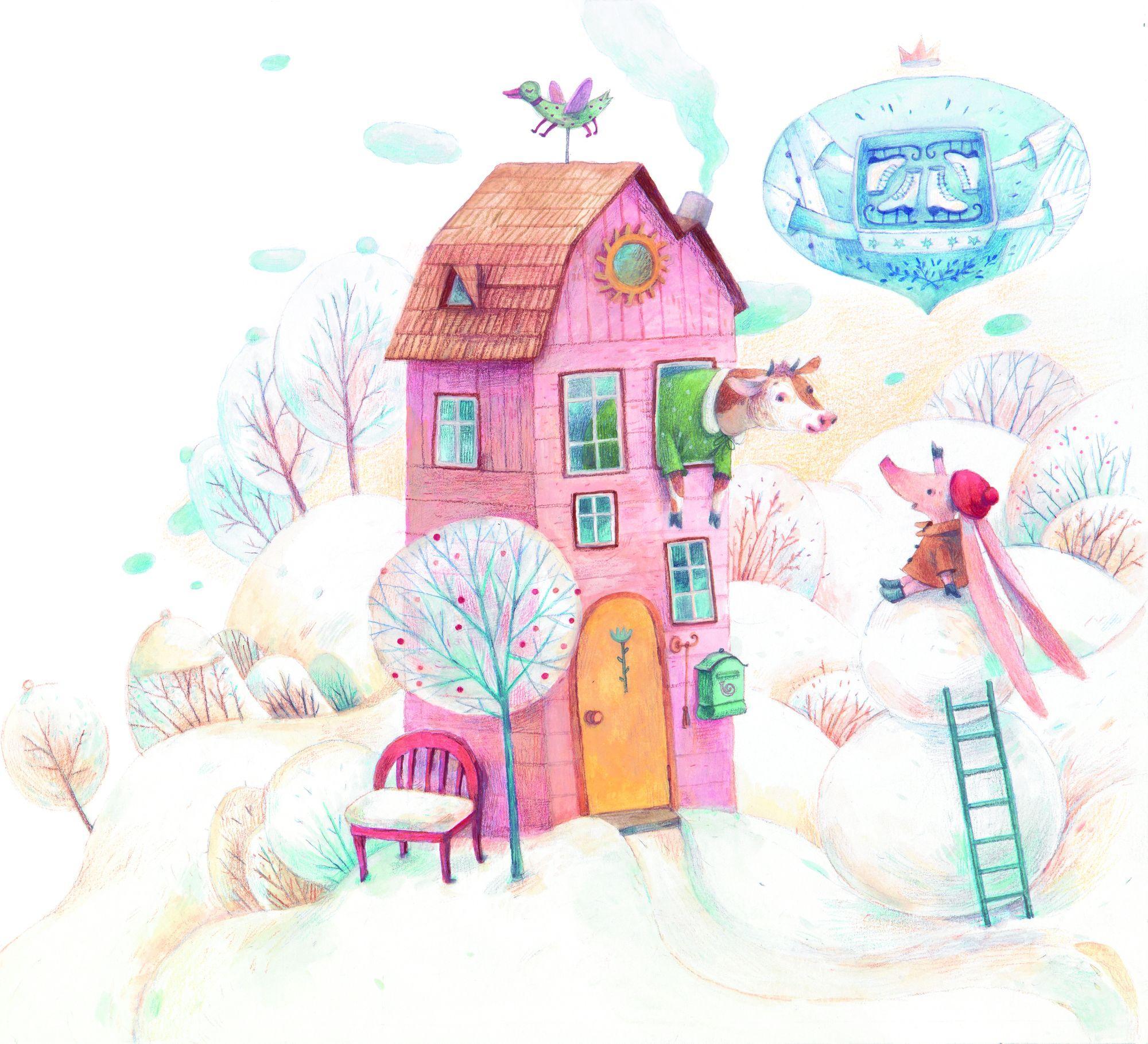 Beispielinhalt (Bild) Adelheid & Ferkolin